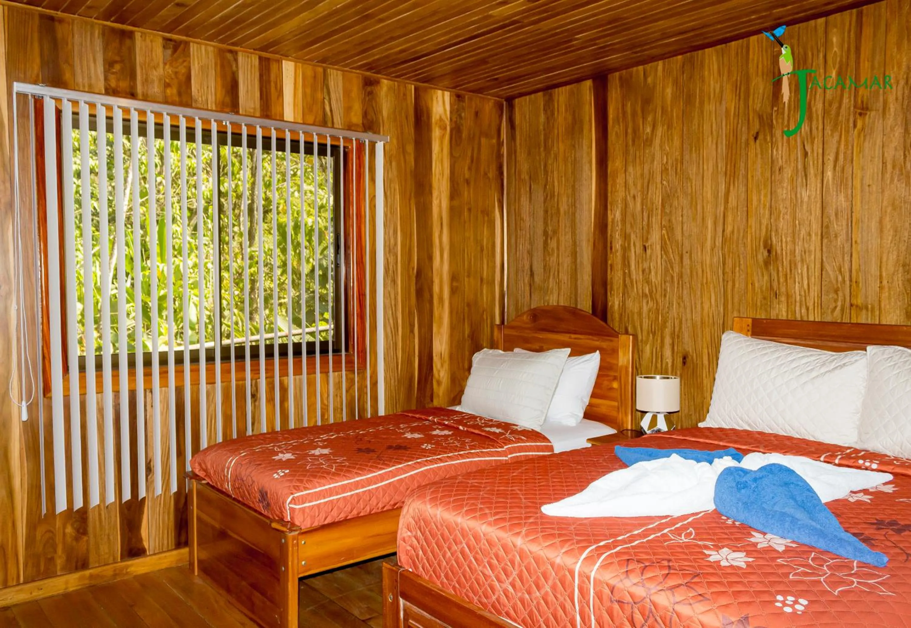 Bed in Jacamar Corcovado Drake Bay
