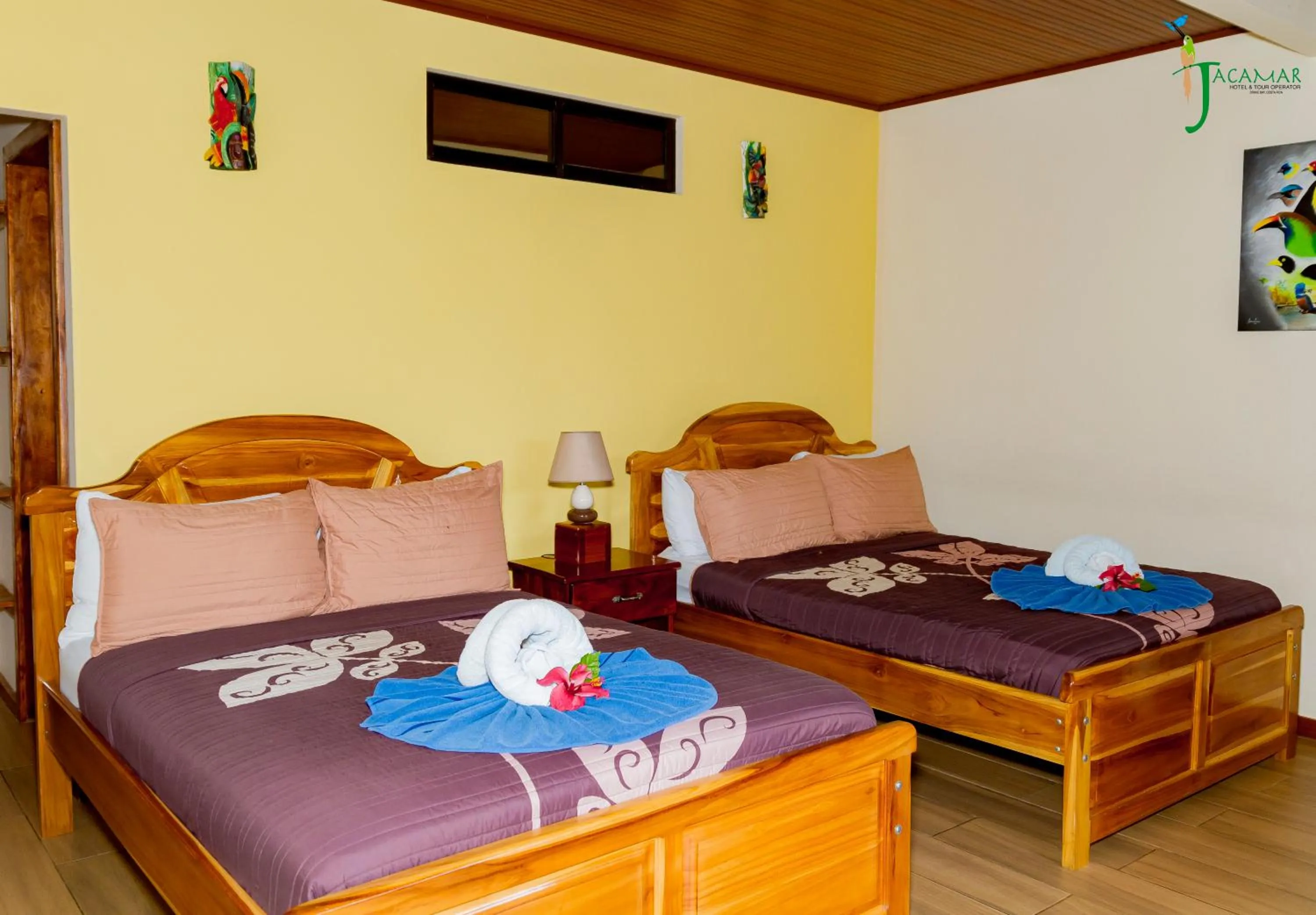 Bed in Jacamar Corcovado Drake Bay