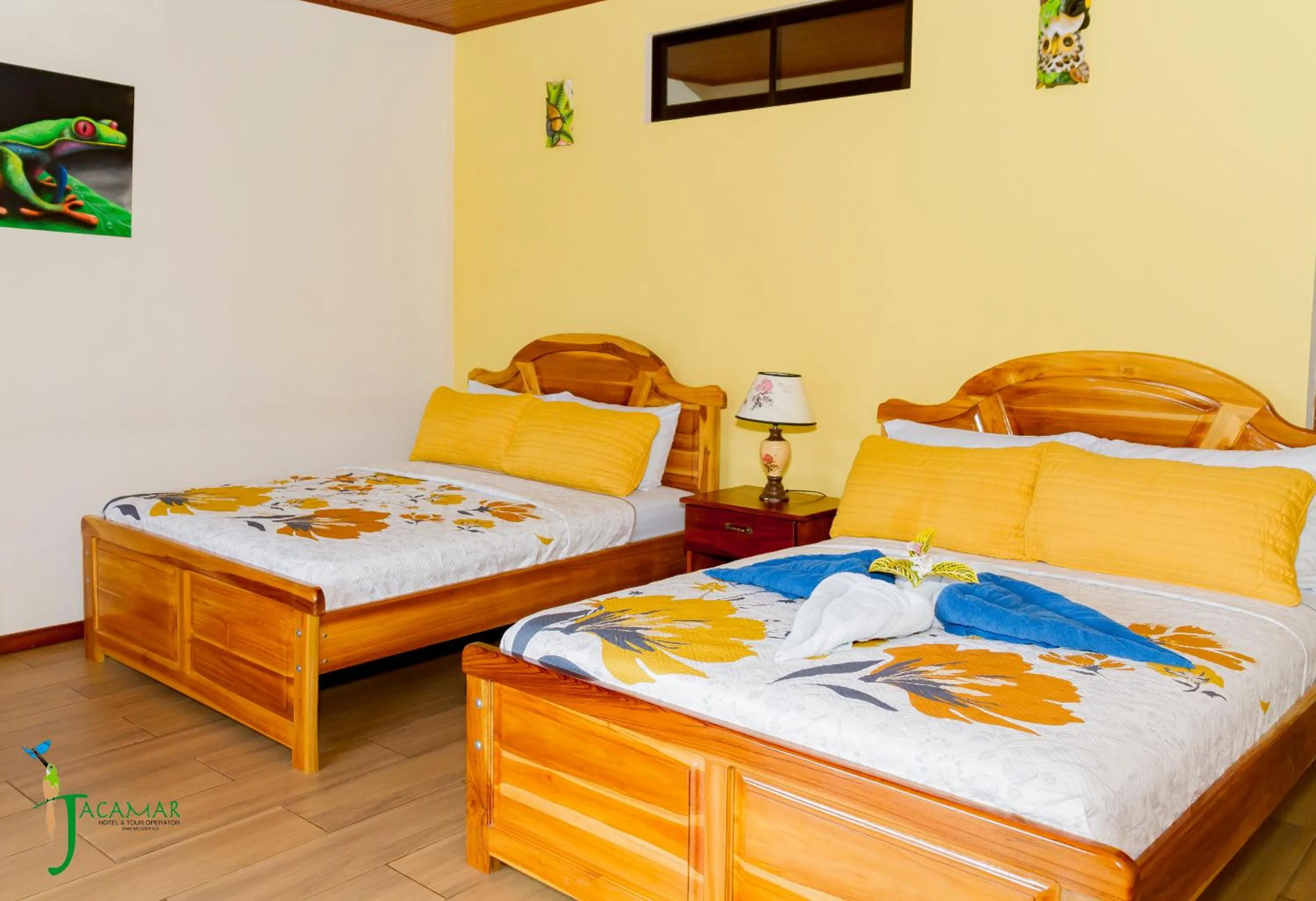 Bed in Jacamar Corcovado Drake Bay