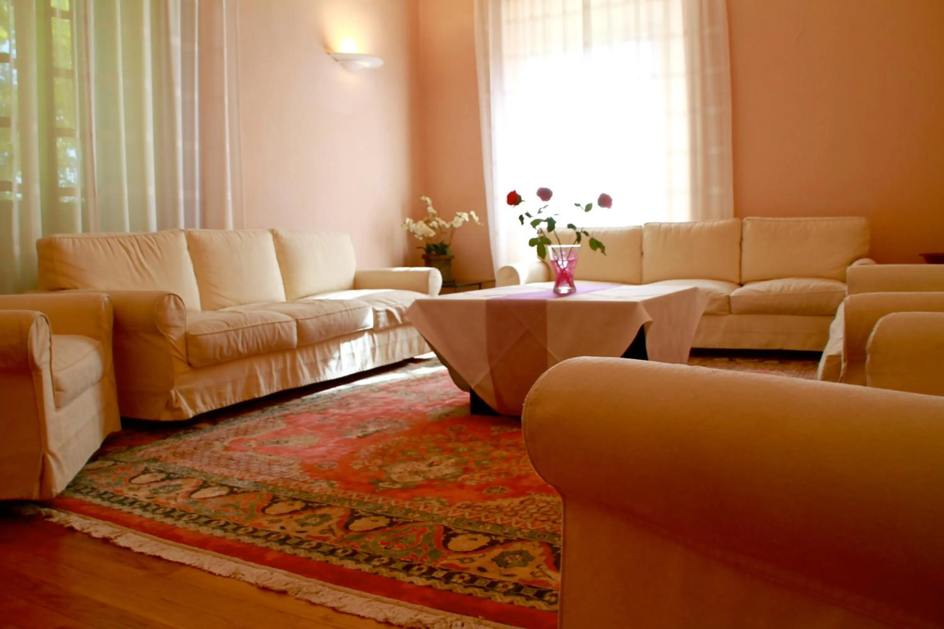 Living room in Palazzo Loup Hotel