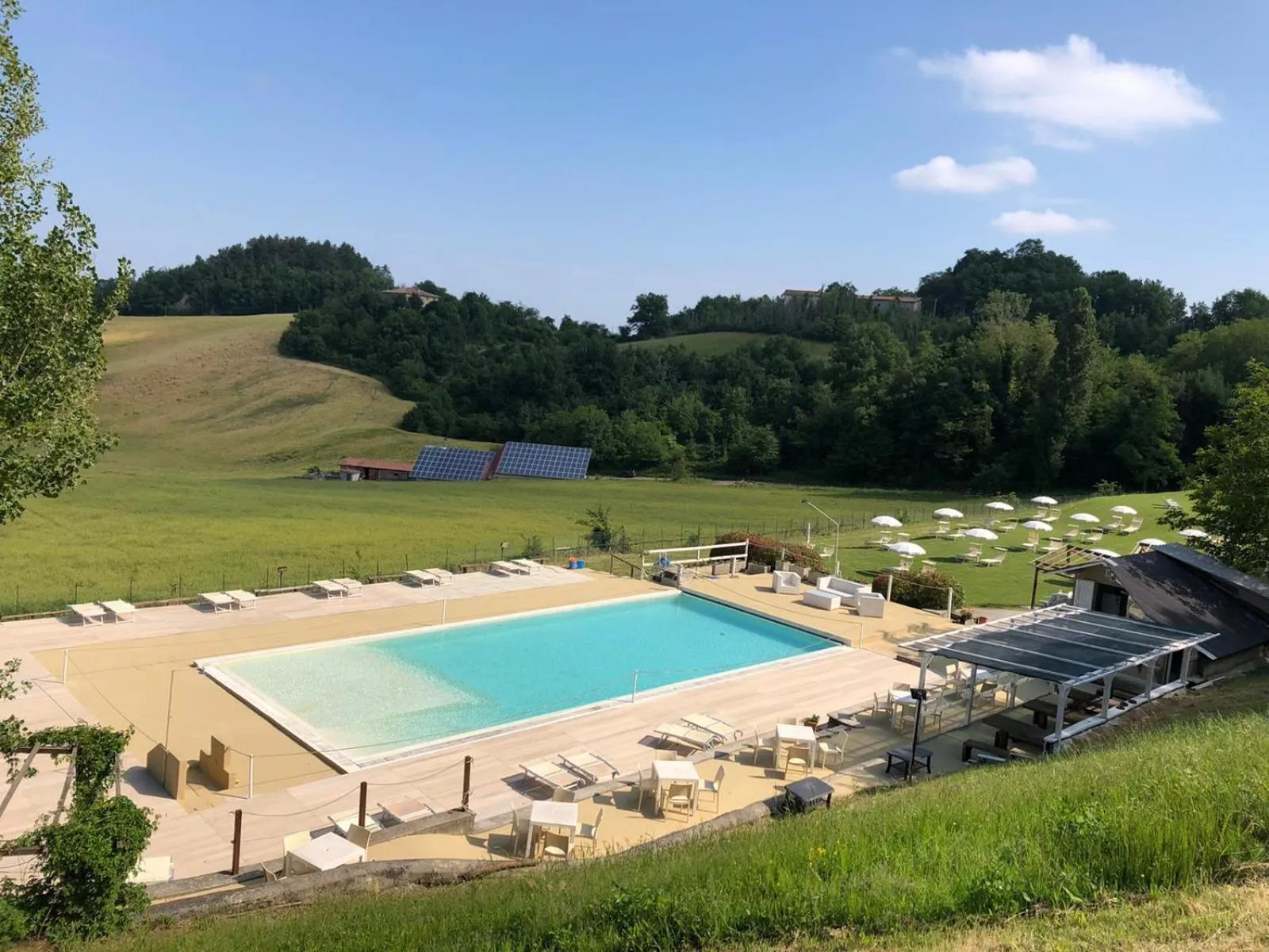 Swimming pool in Palazzo Loup Hotel