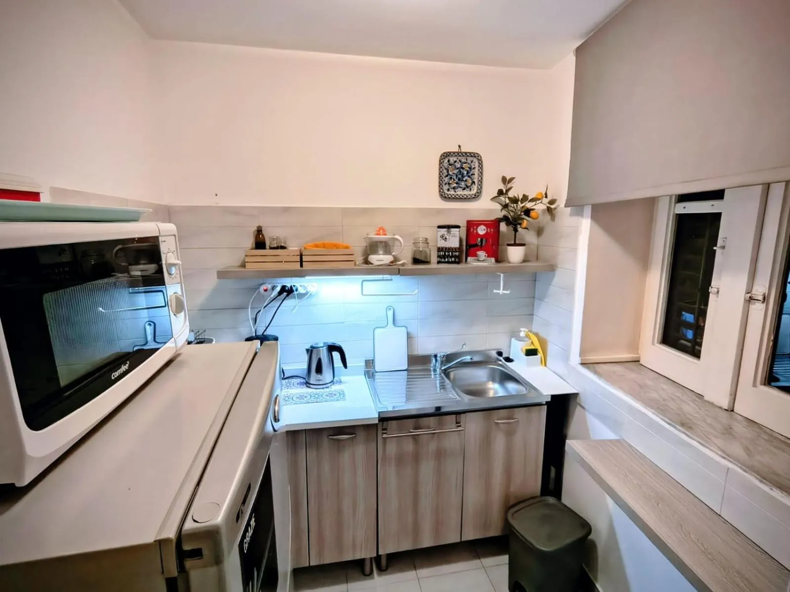 Coffee/tea facilities in BED&BOOK Palazzo Cutelli