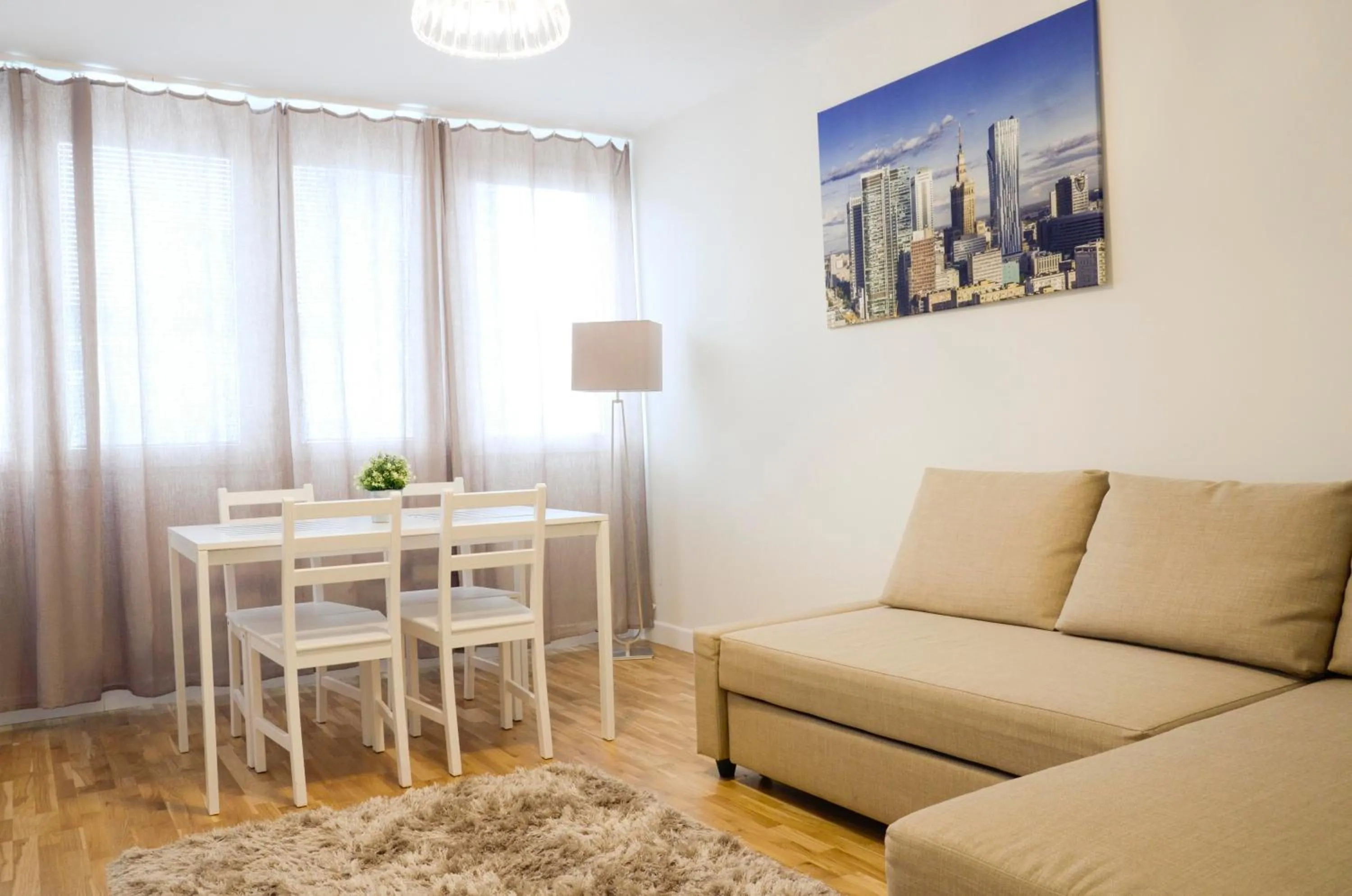 Living room in Hosapartments City Center