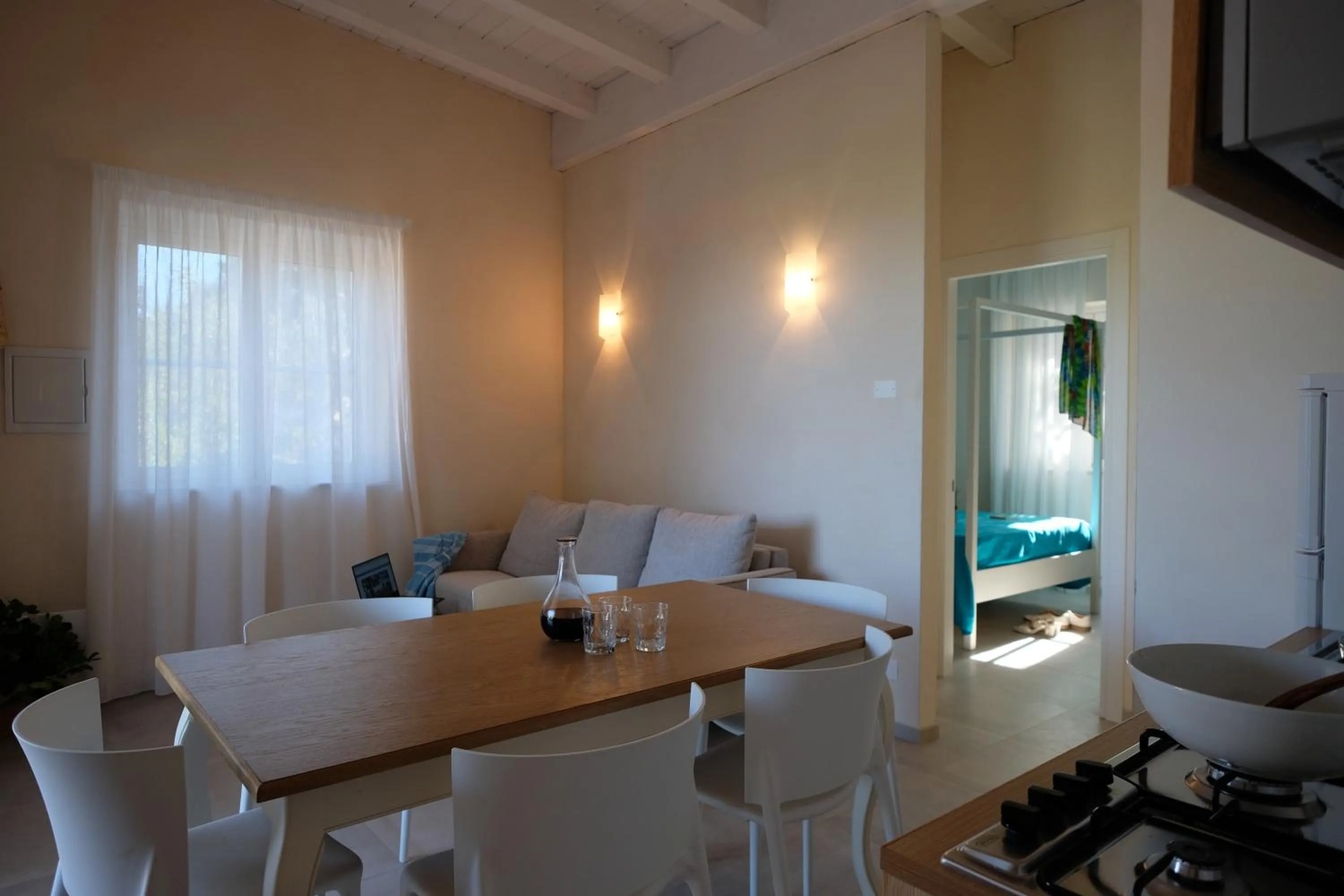 Seating area in Baia Degli Aranci Suite & Apartments