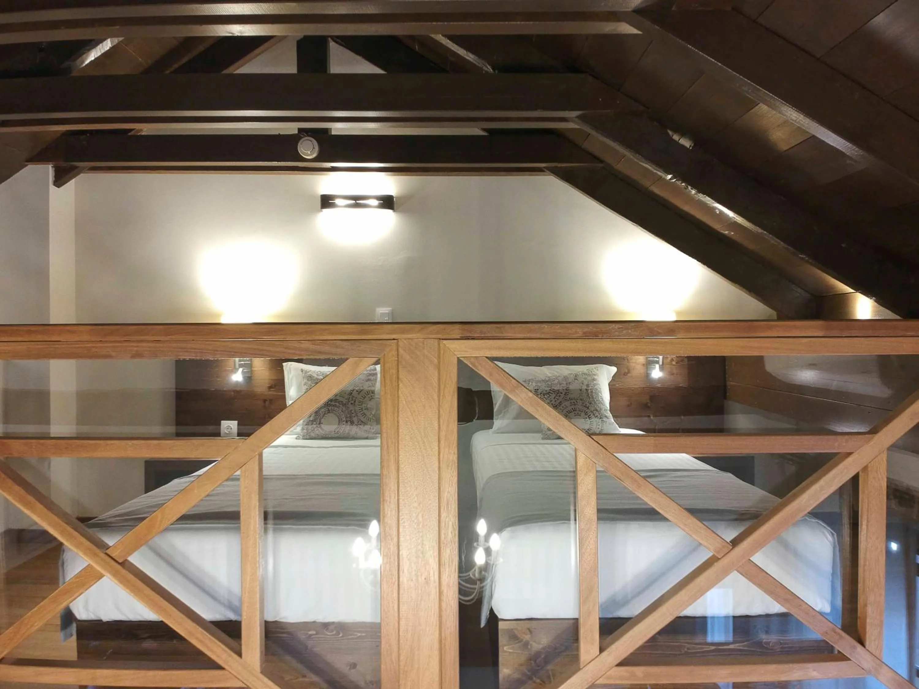 Bed in D'Argento Boutique Rooms