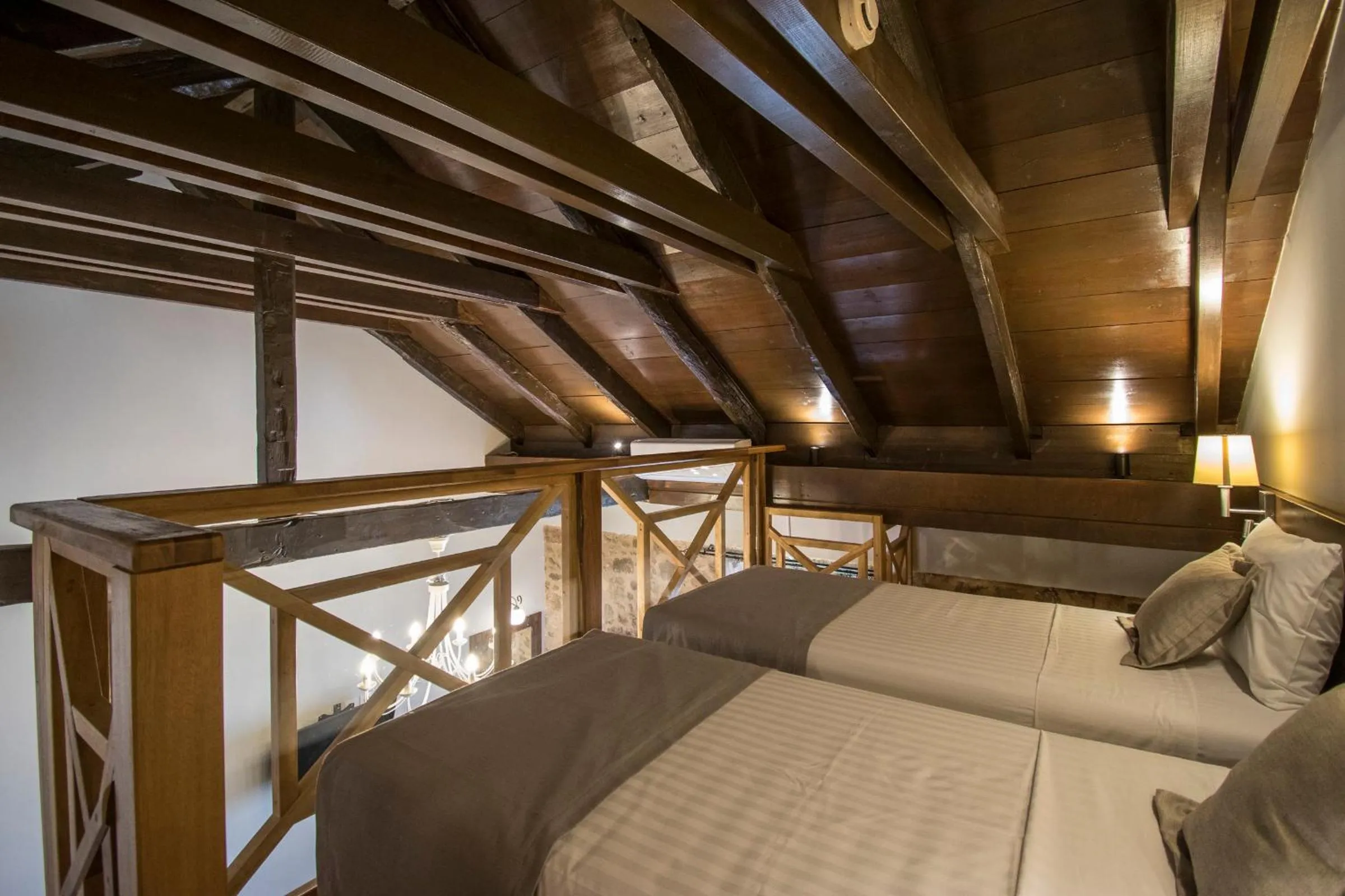 Bed in D'Argento Boutique Rooms