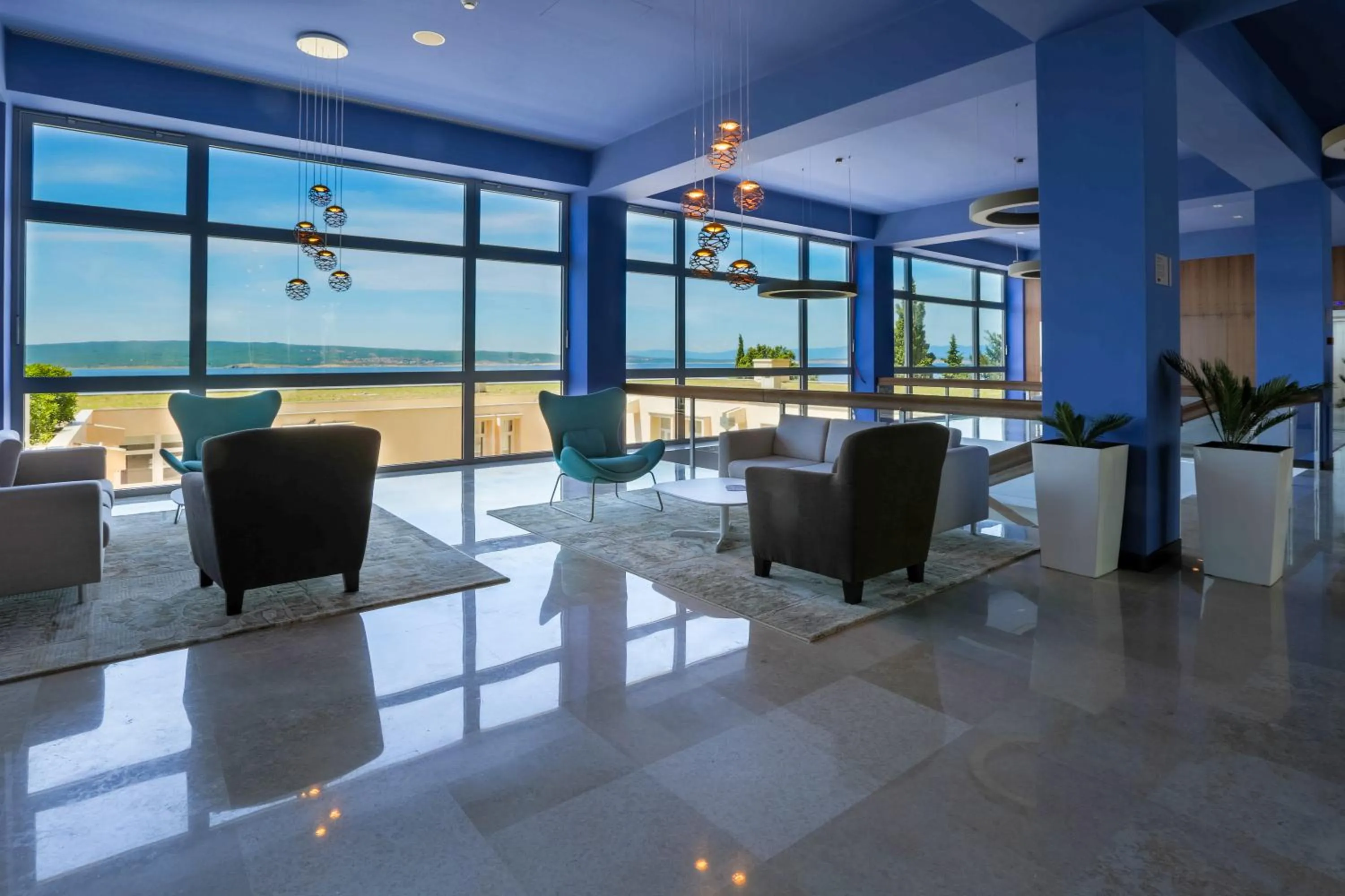 Seating area in Hotel Katarina