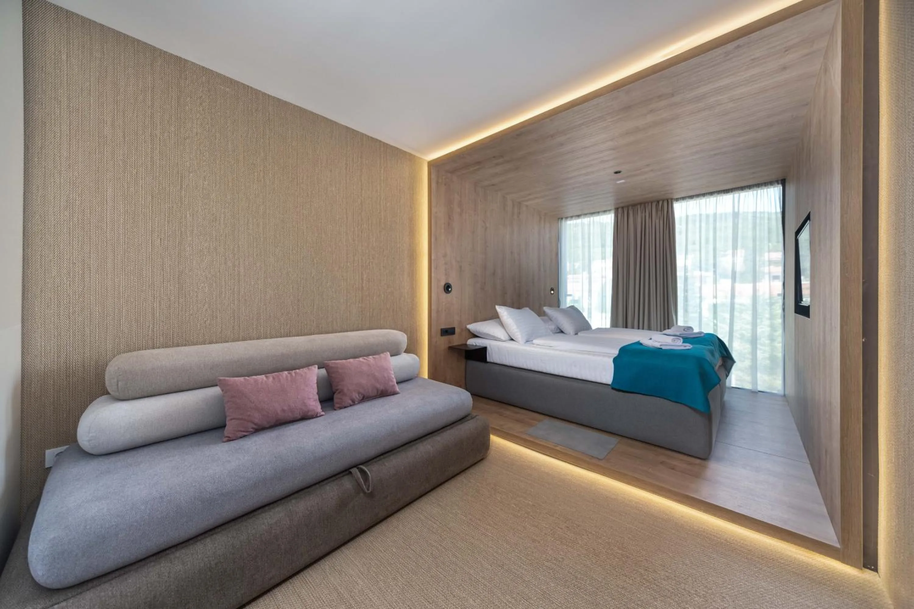 Bedroom, Bed in Hotel Katarina