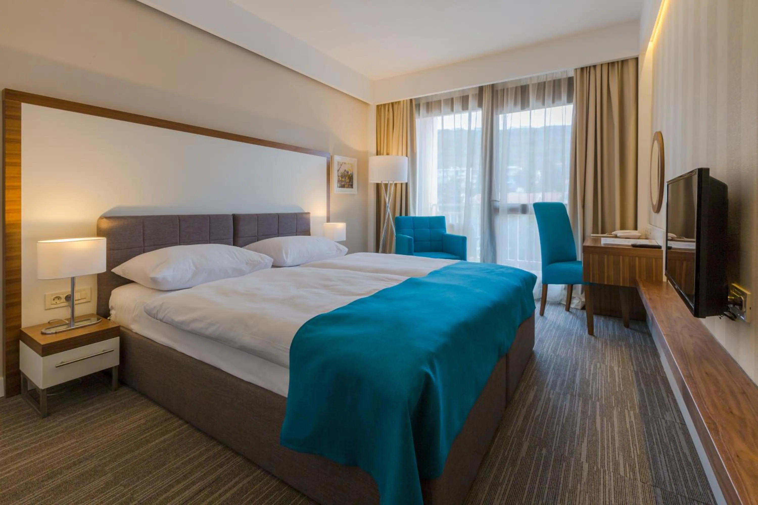 Bed in Hotel Katarina