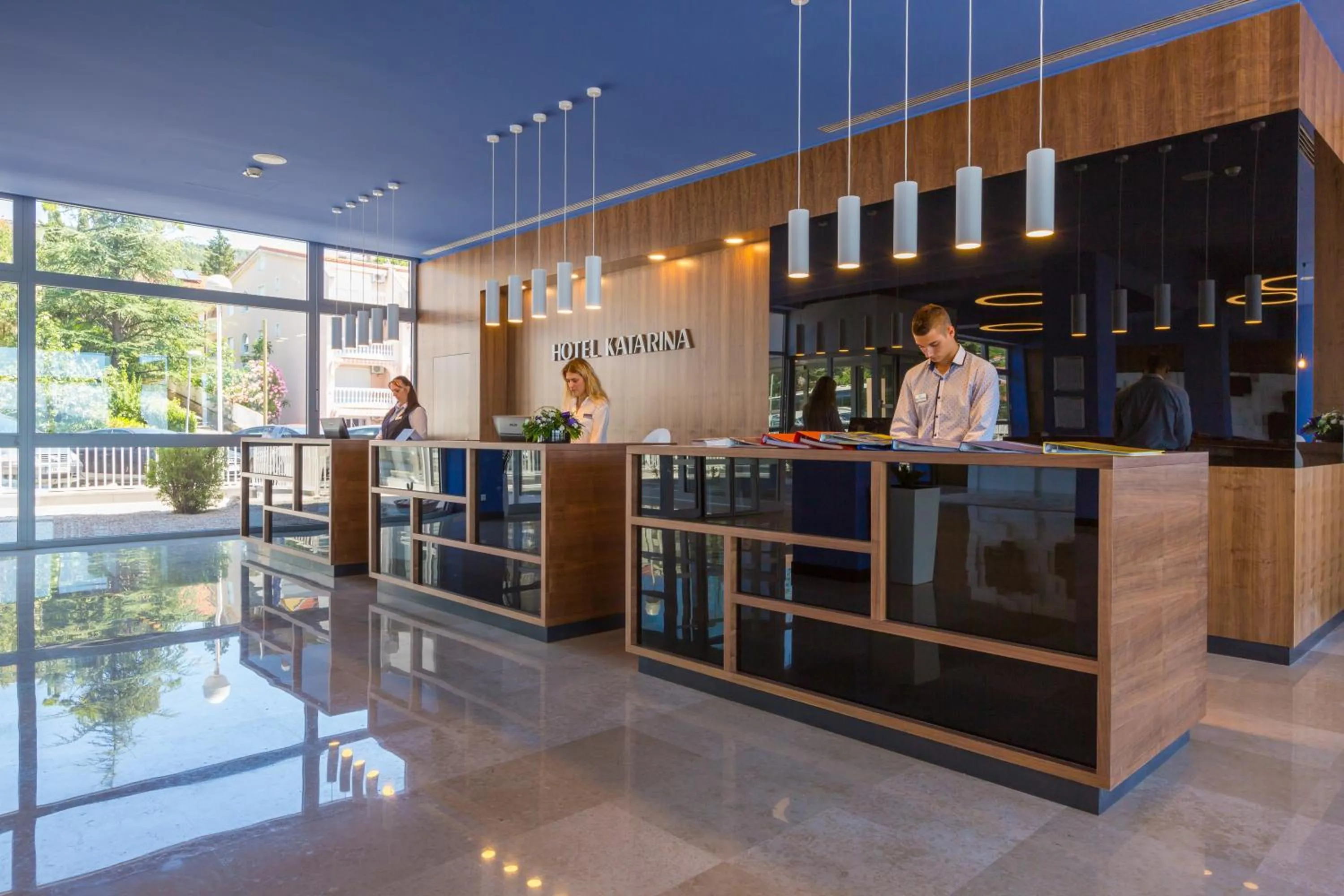 Lobby or reception in Hotel Katarina