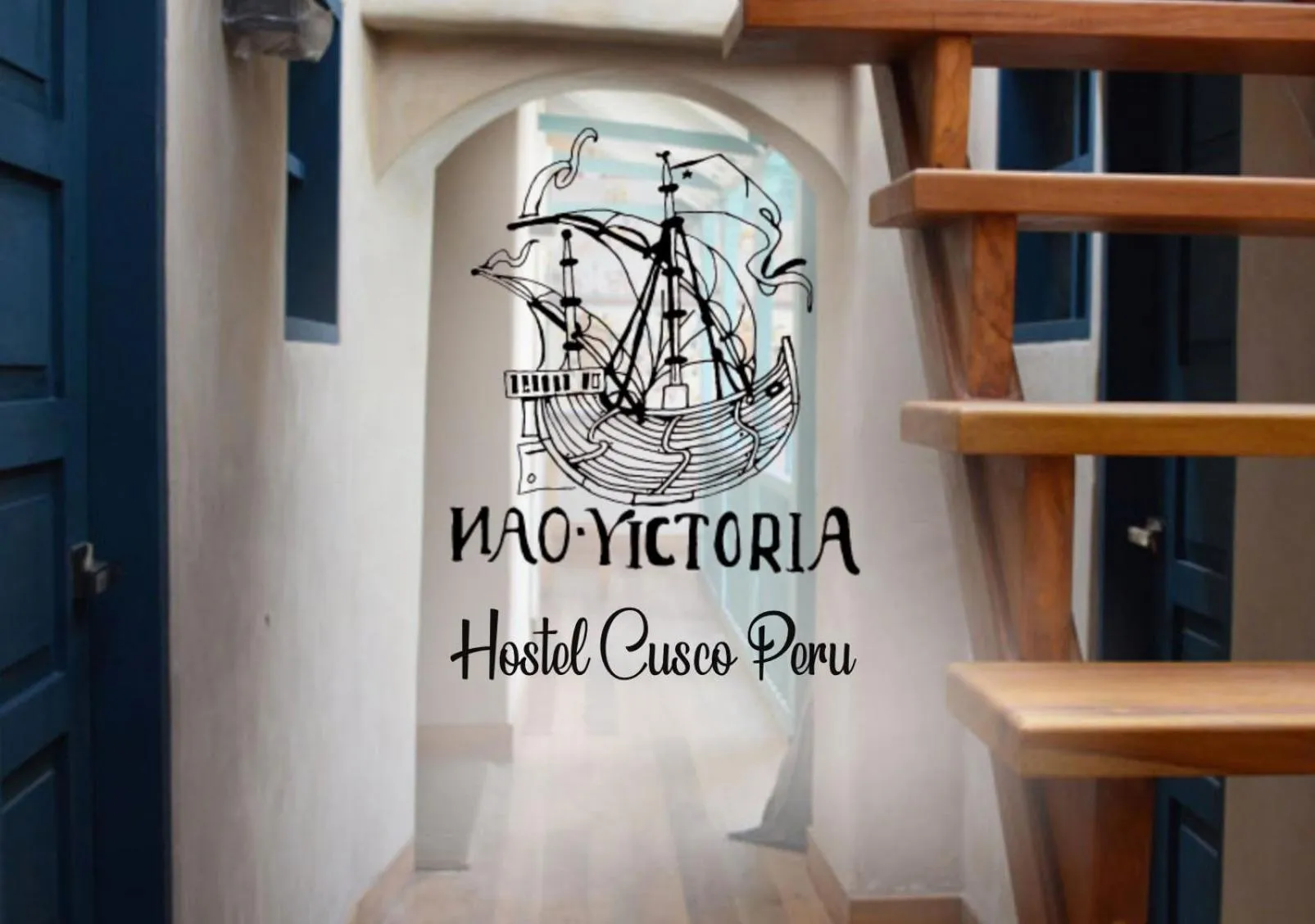 Property logo or sign in Nao Victoria Hostel