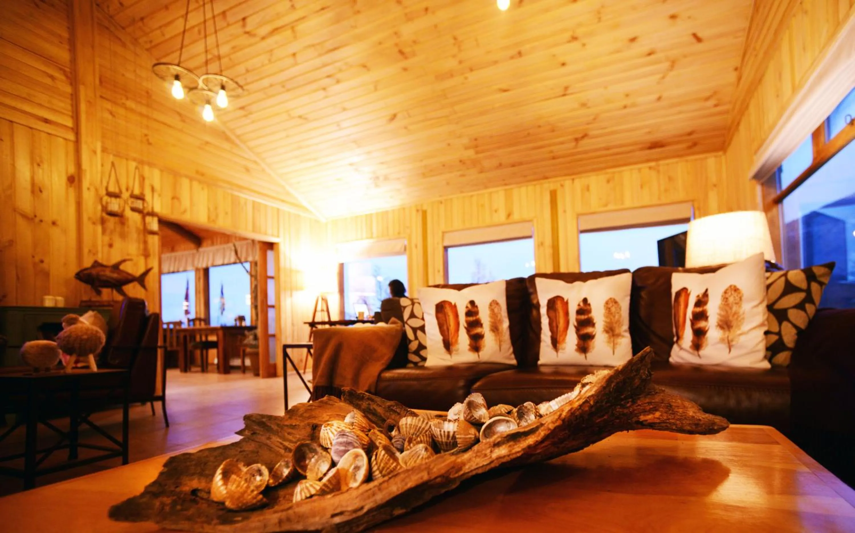 Communal lounge/ TV room in Hotel del Paine