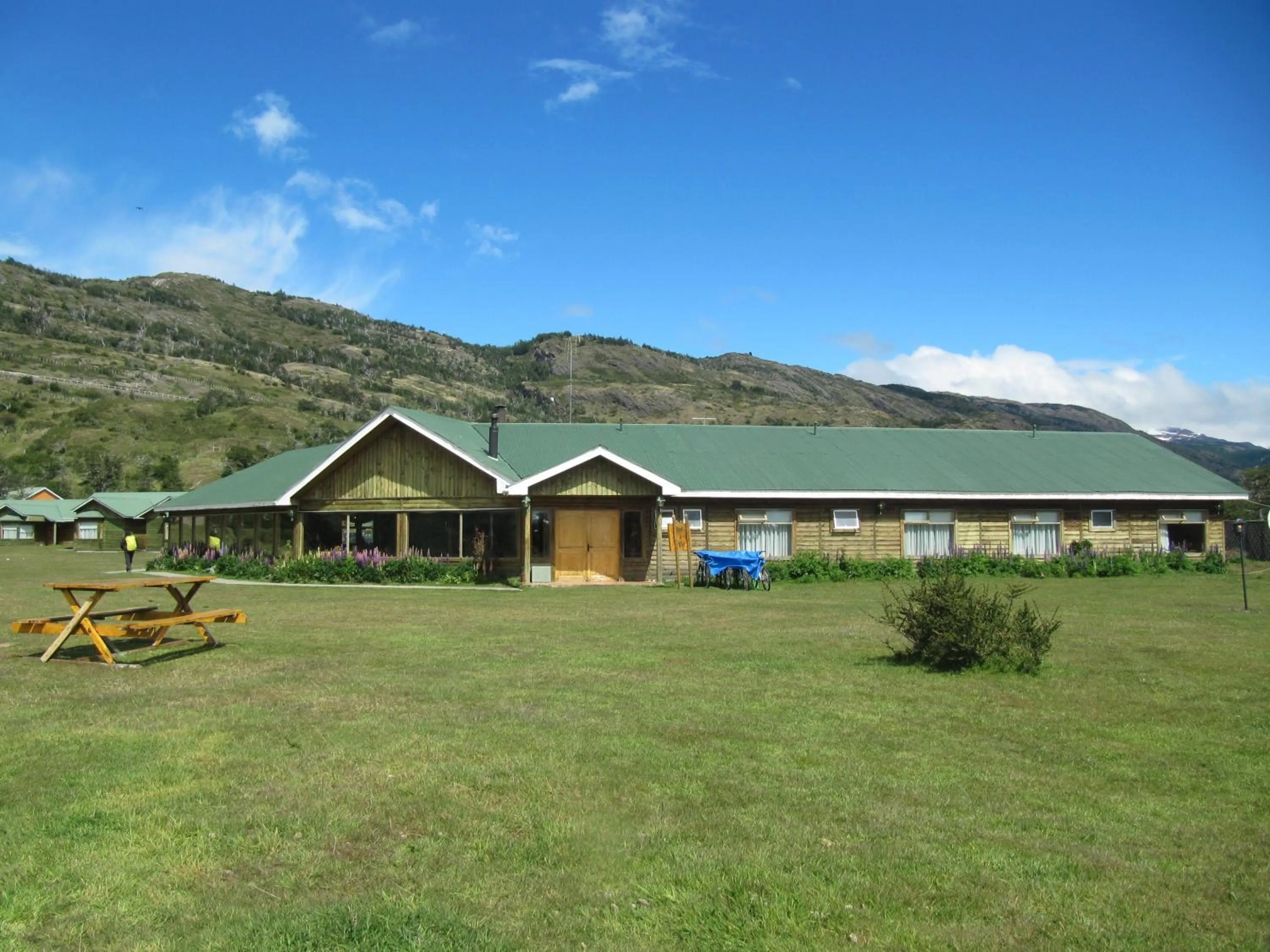 Facade/entrance in Hotel del Paine