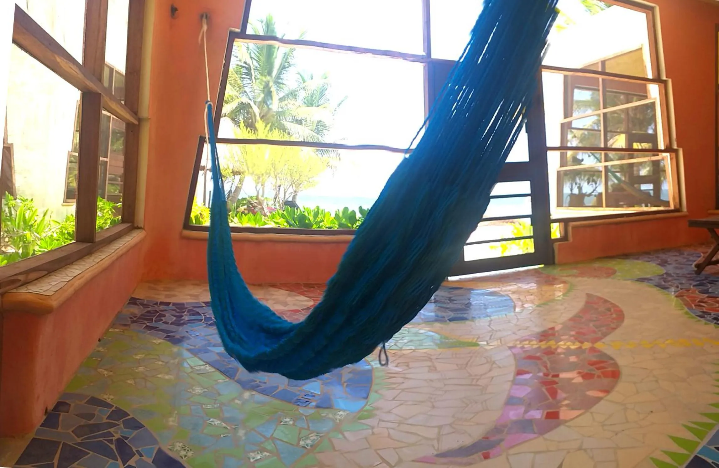 Patio in Mayan Beach Garden