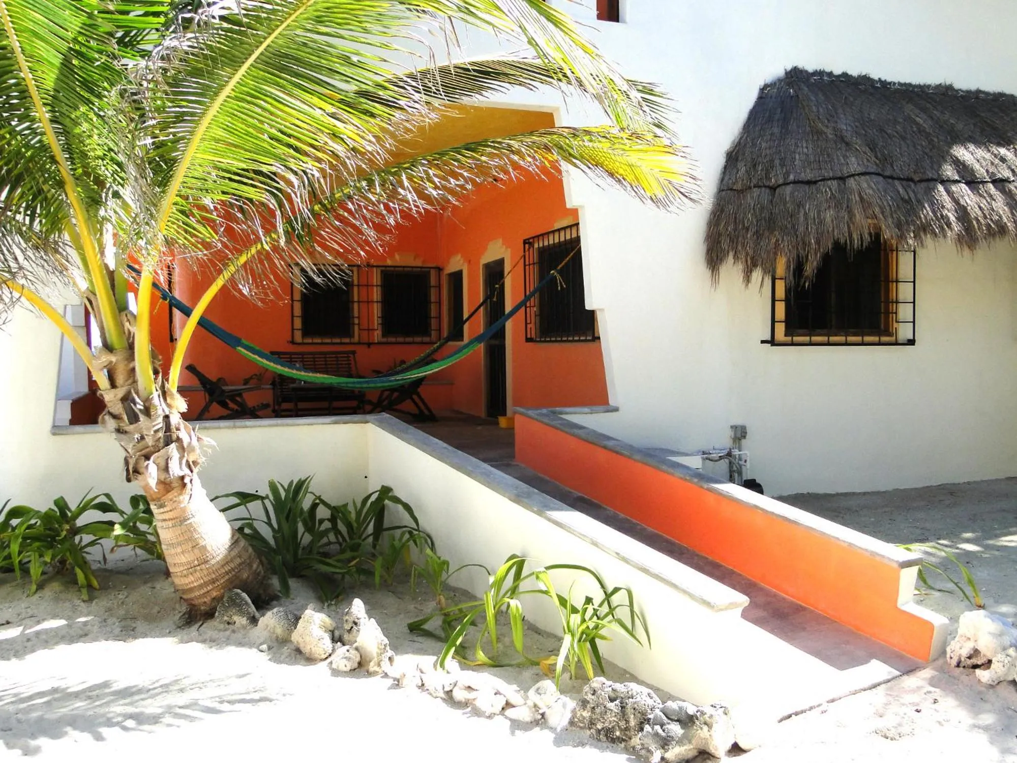 Patio in Mayan Beach Garden