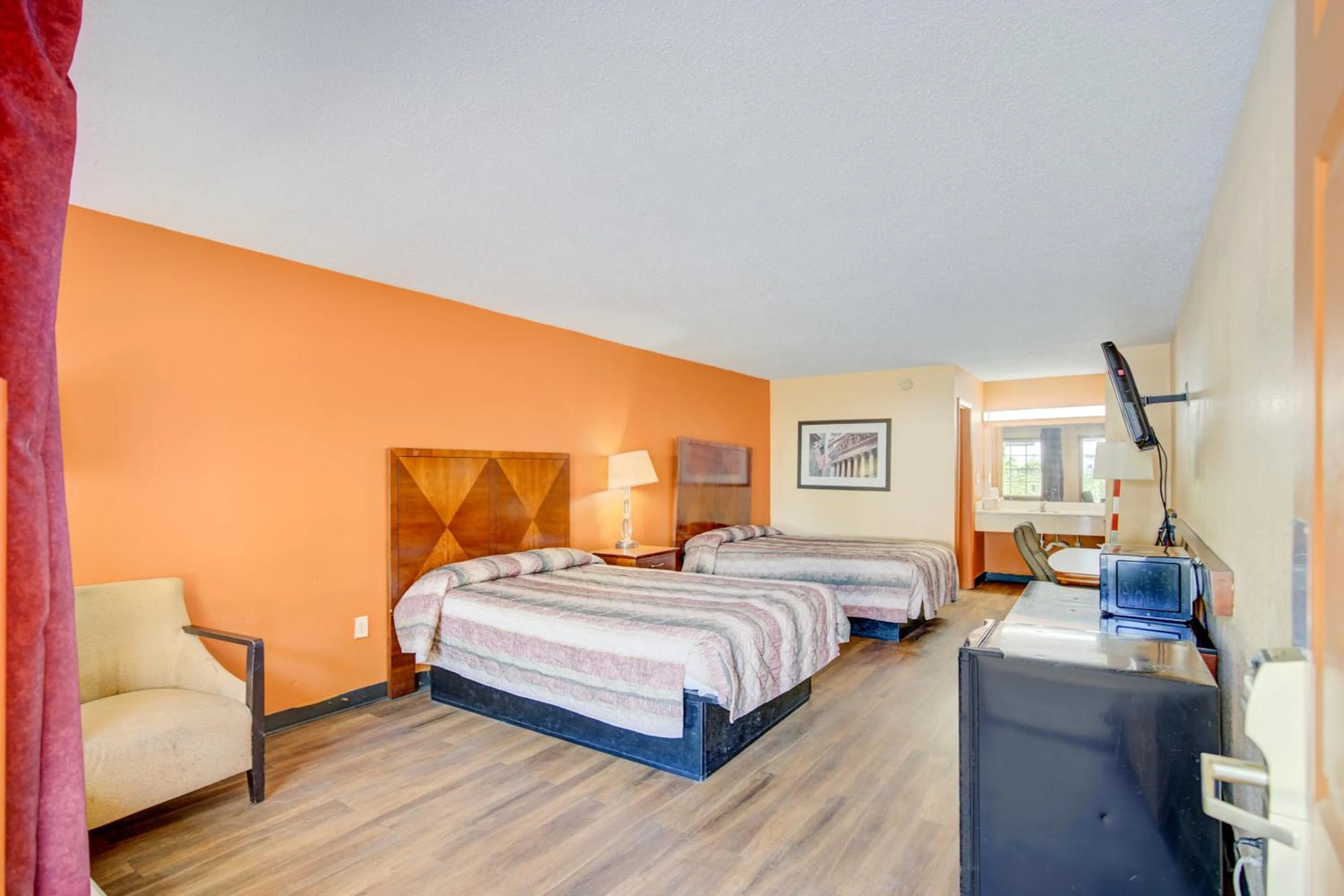 Bedroom, Bed in Hotel O Deluxe Inn Kingstree SC HWY 52