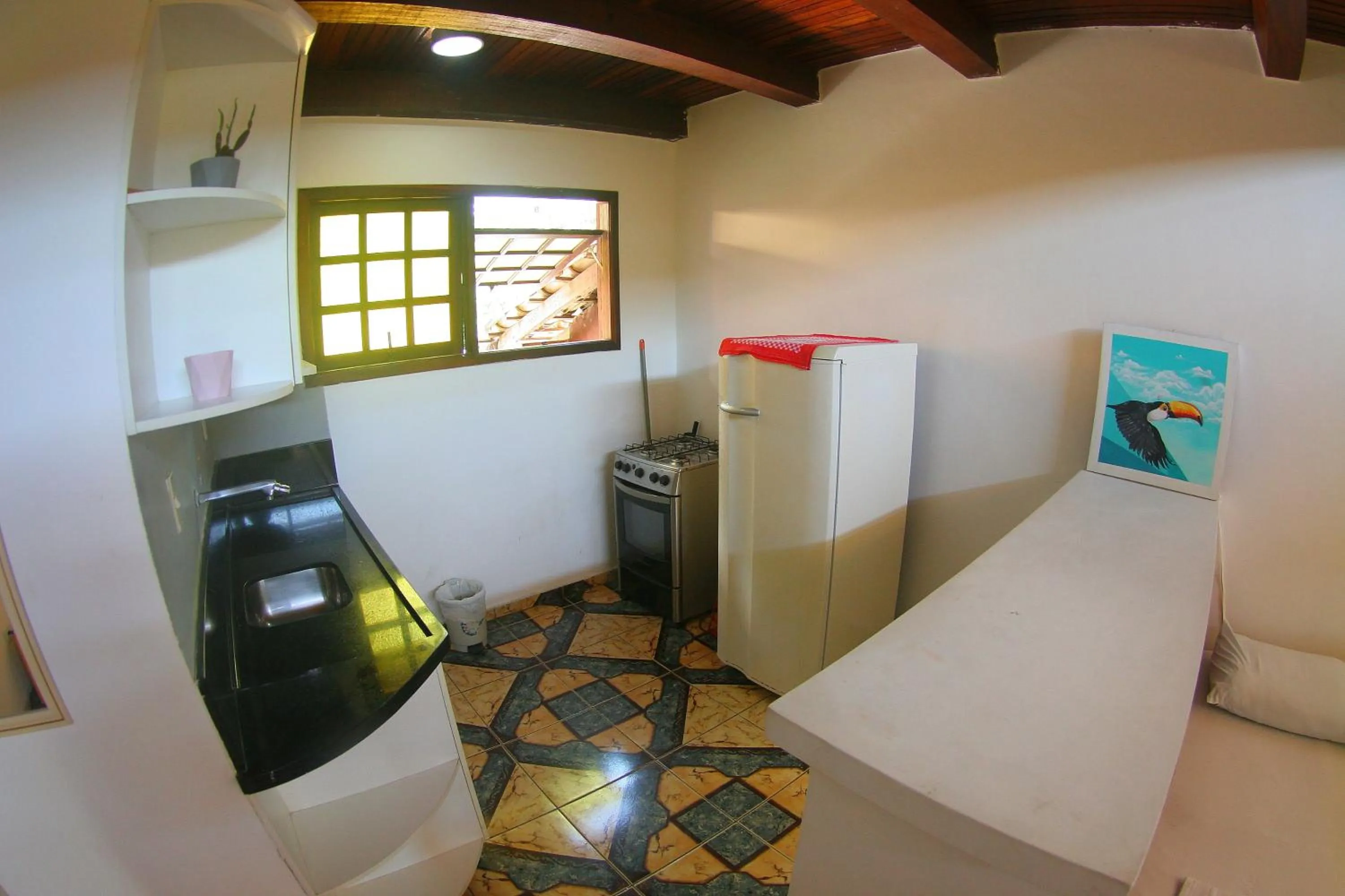 Seating area in Pousada Tubes Maresias