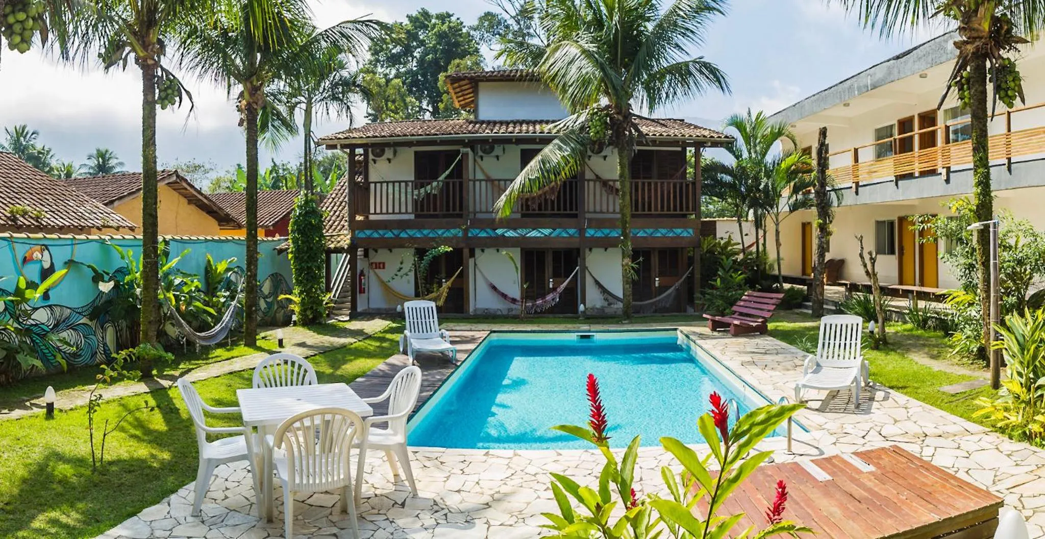 Natural landscape in Pousada Tubes Maresias