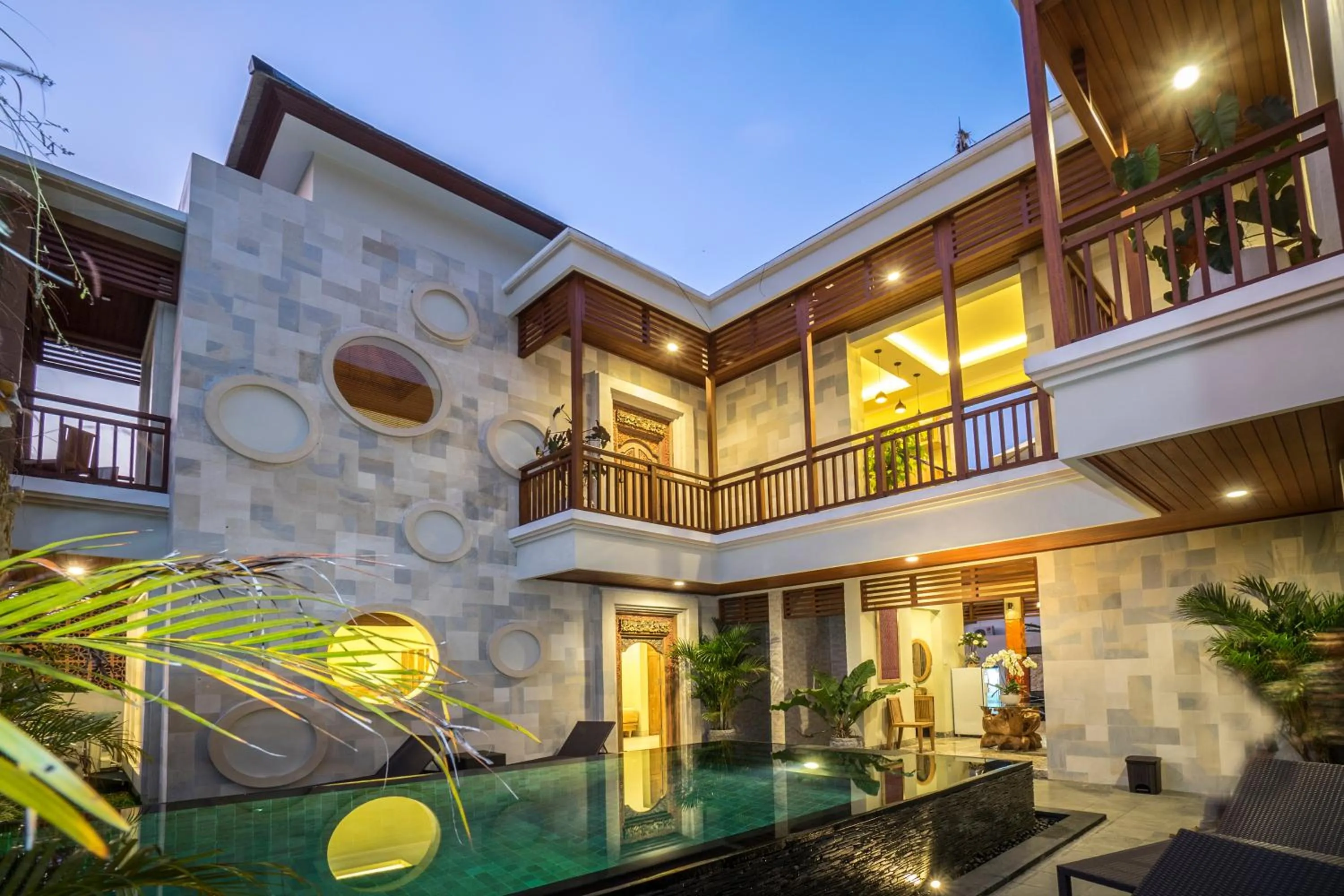 Swimming pool in Villa Kirani Ubud by Mahaputra-CHSE Certified