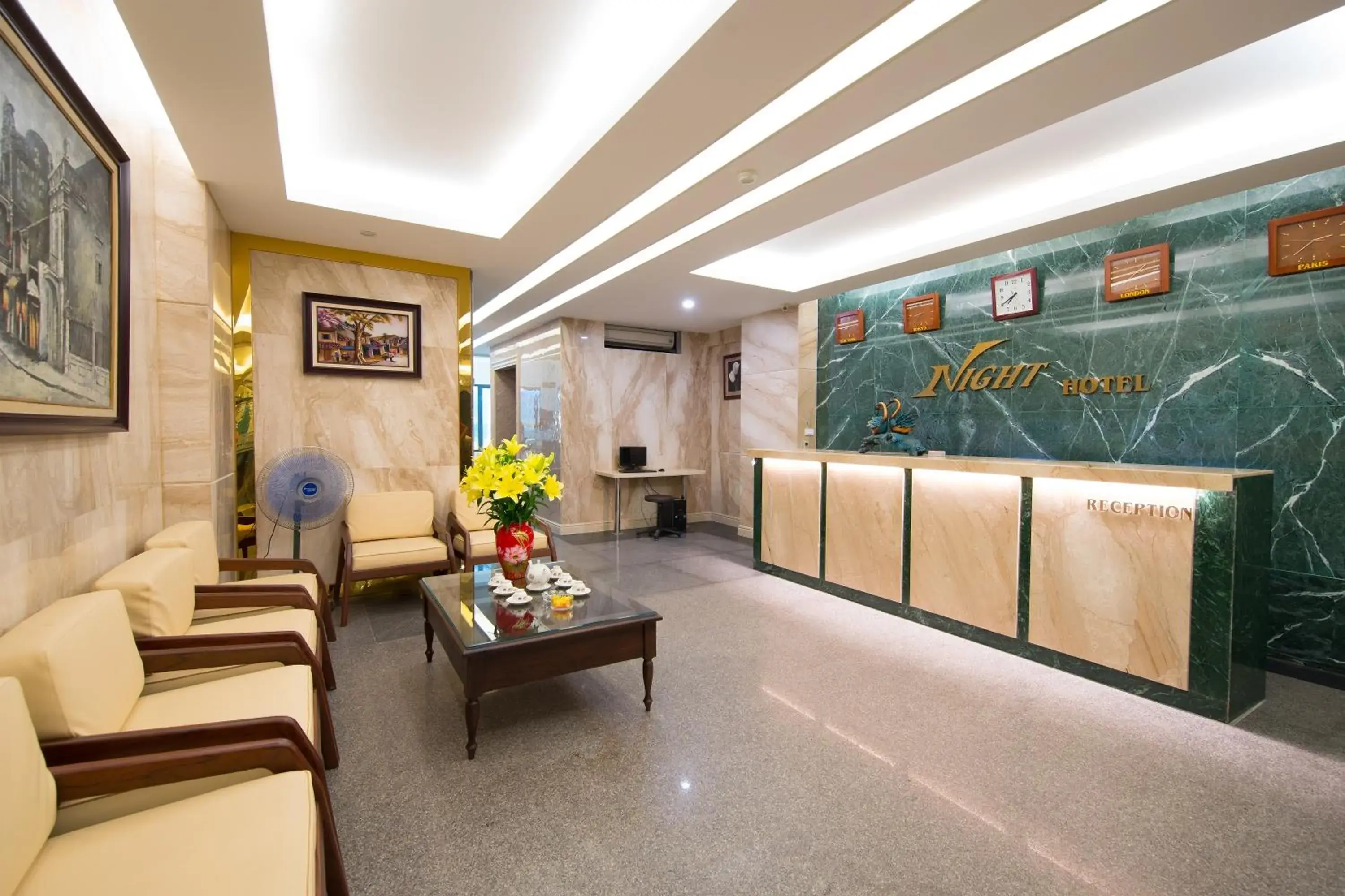 Lobby or reception in Night Hotel Lobby or reception in Night Hotel
