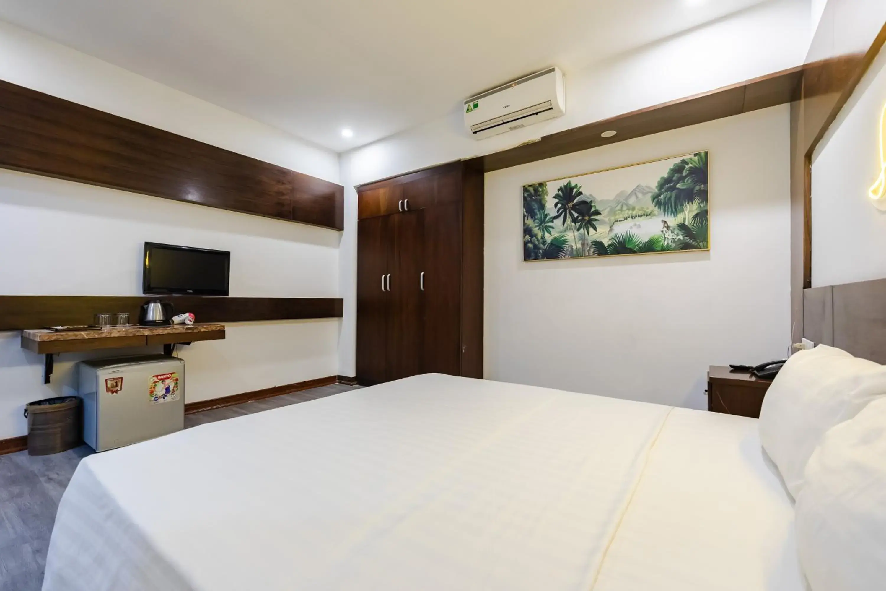 Bed in Night Hotel Bed in Night Hotel