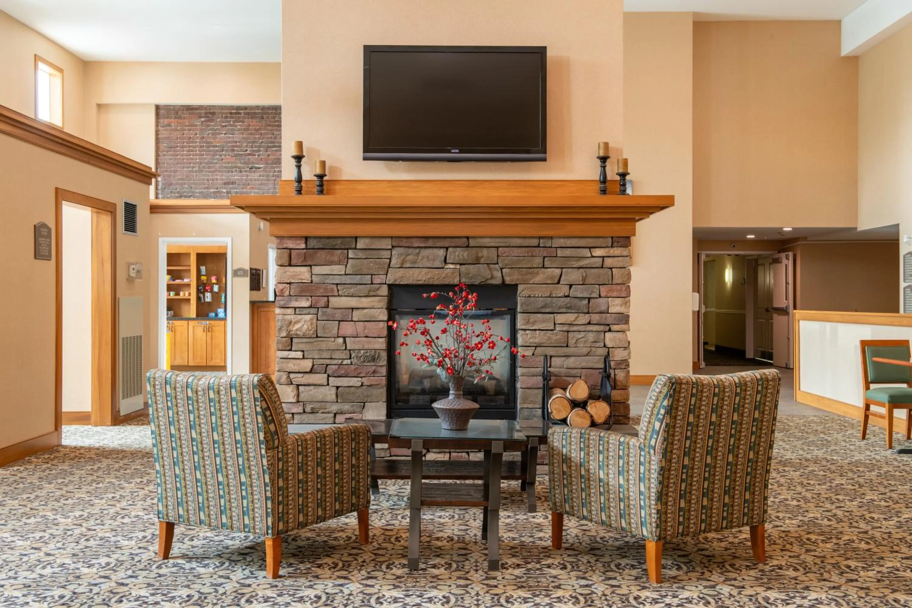 Lobby or reception in White River Inn & Suites