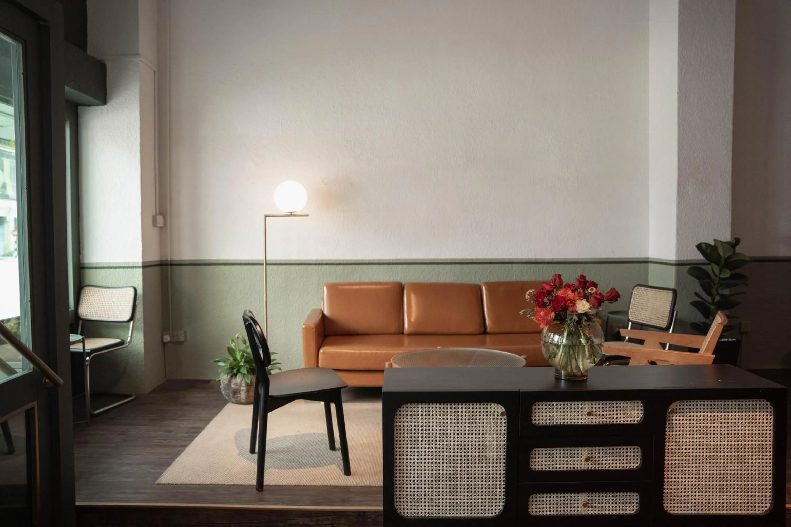 Seating area in Room V Jalan Sultanah Near Bus Stop Batu Pahat