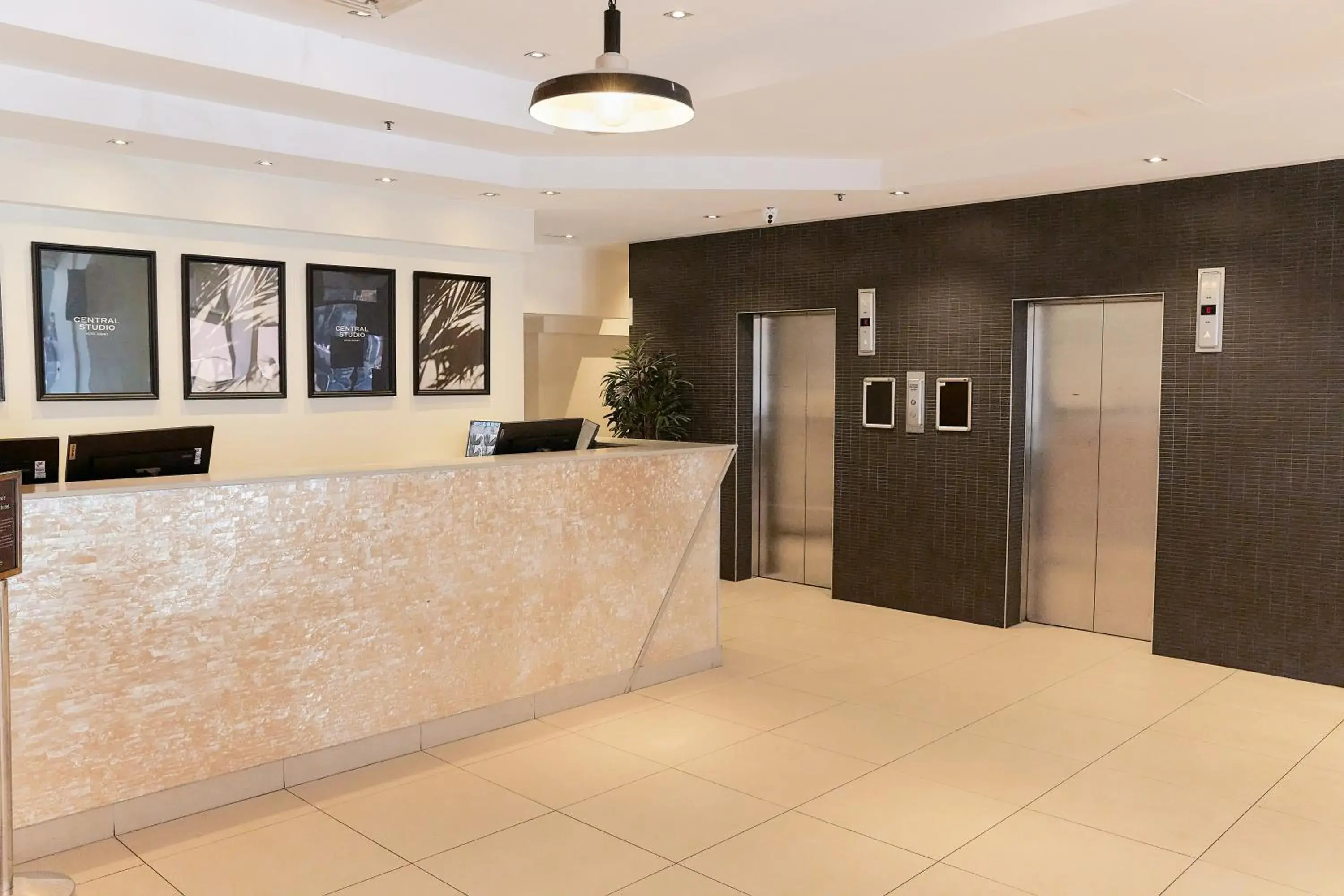 Lobby or reception in Central Studio Hotel Sydney Lobby or reception in Central Studio Hotel Sydney