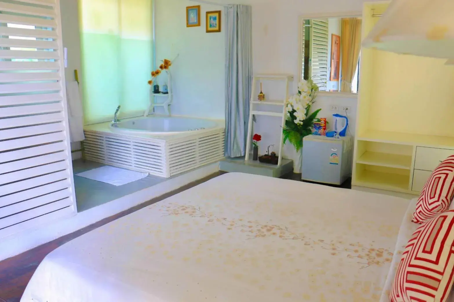 Bed in Chez Piera Resort Bed in Chez Piera Resort