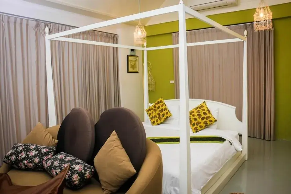 Bed in Chez Piera Resort Bed in Chez Piera Resort