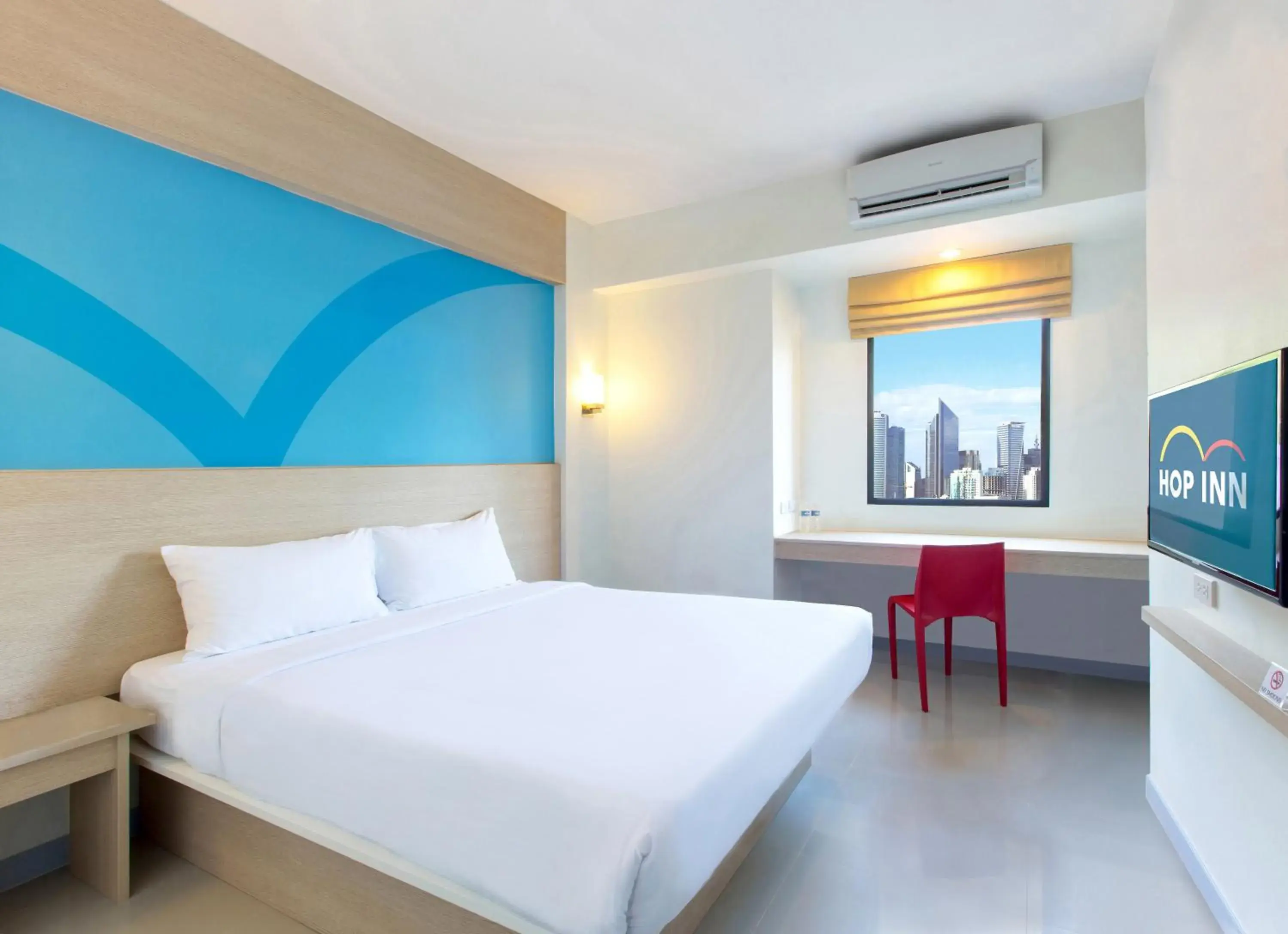 Bedroom, Bed in Hop Inn Hotel Alabang Manila Bedroom, Bed in Hop Inn Hotel Alabang Manila