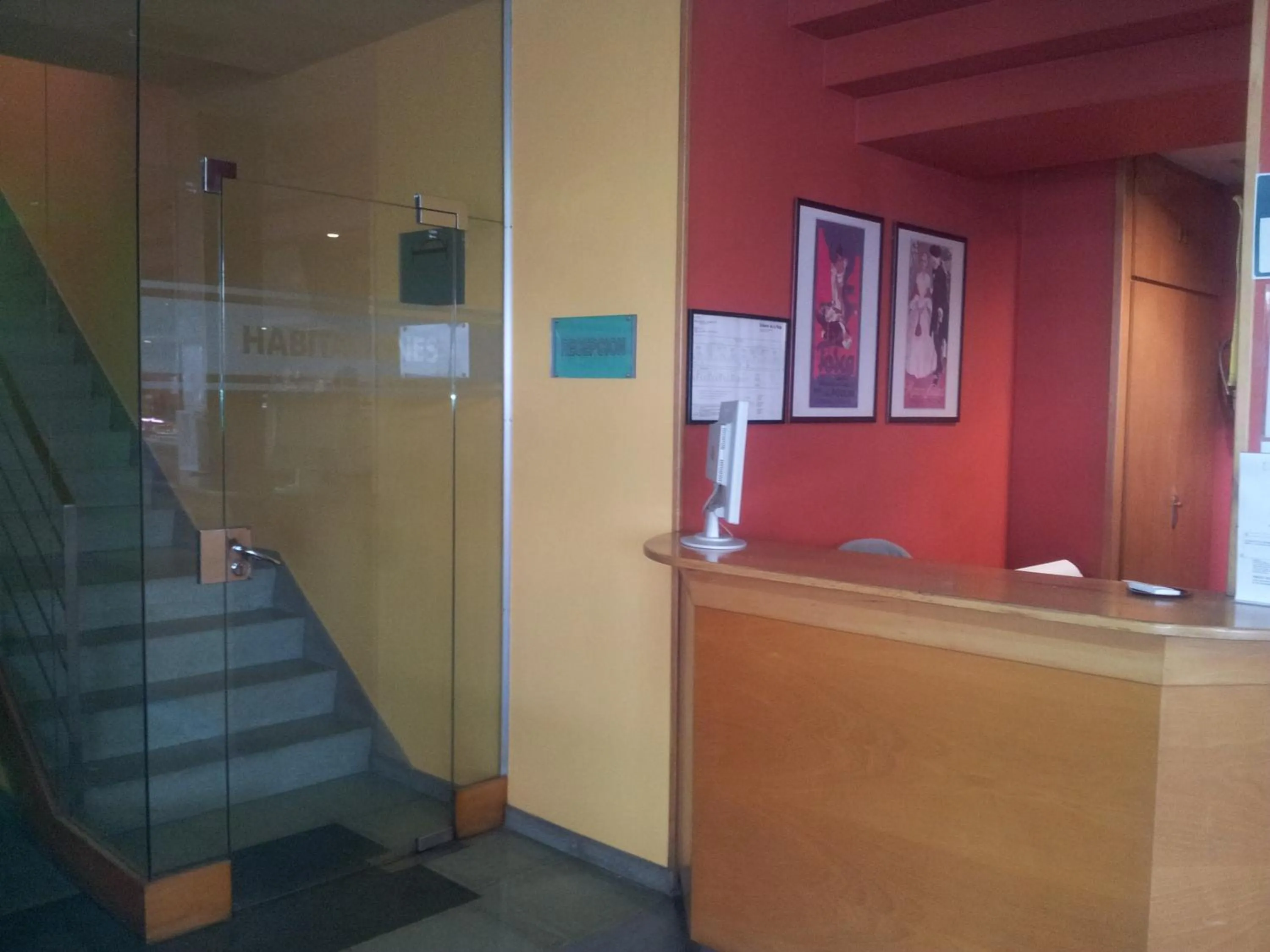 Lobby or reception in Hotel Área de Calahorra