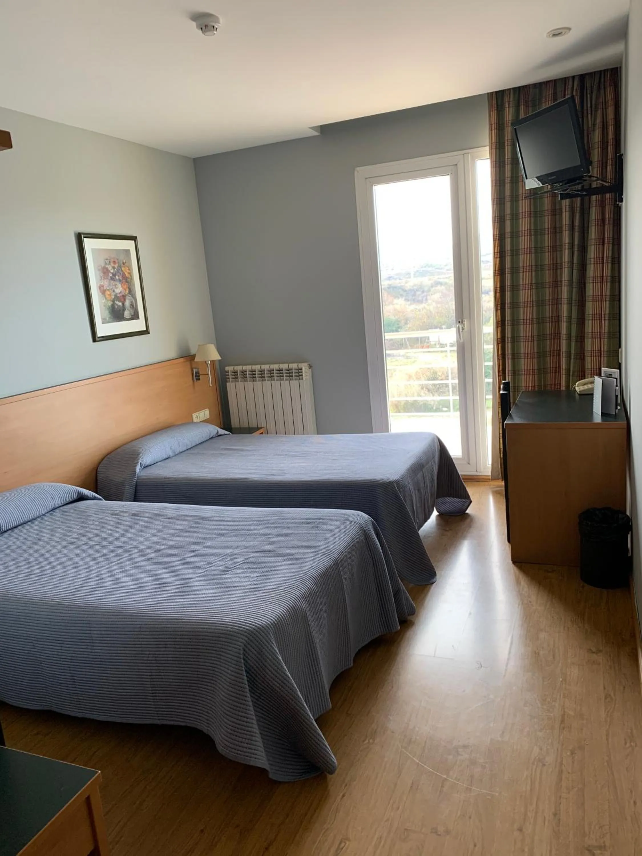 Bed in Hotel Área de Calahorra