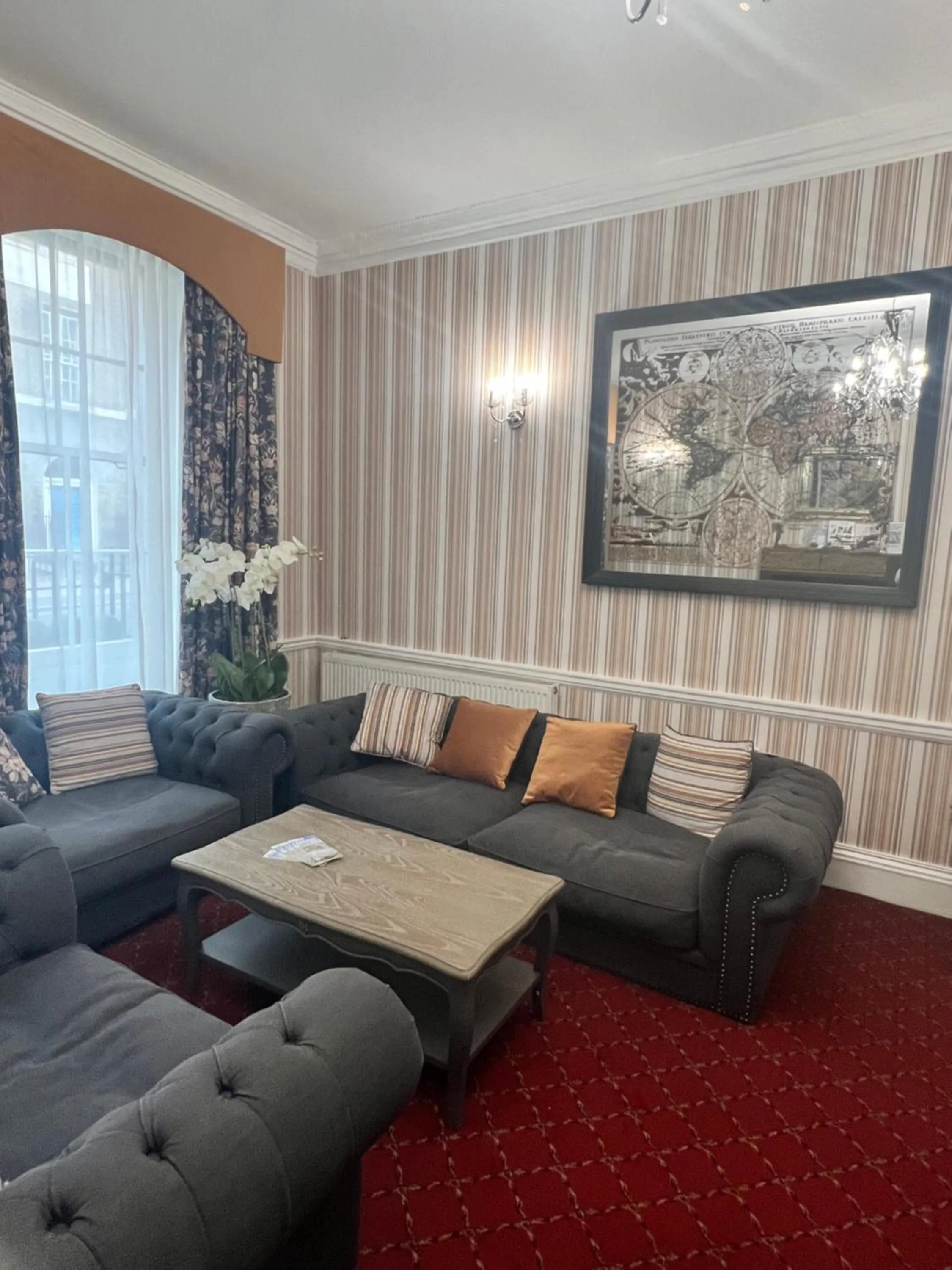 Lobby or reception in Hotel Cavendish