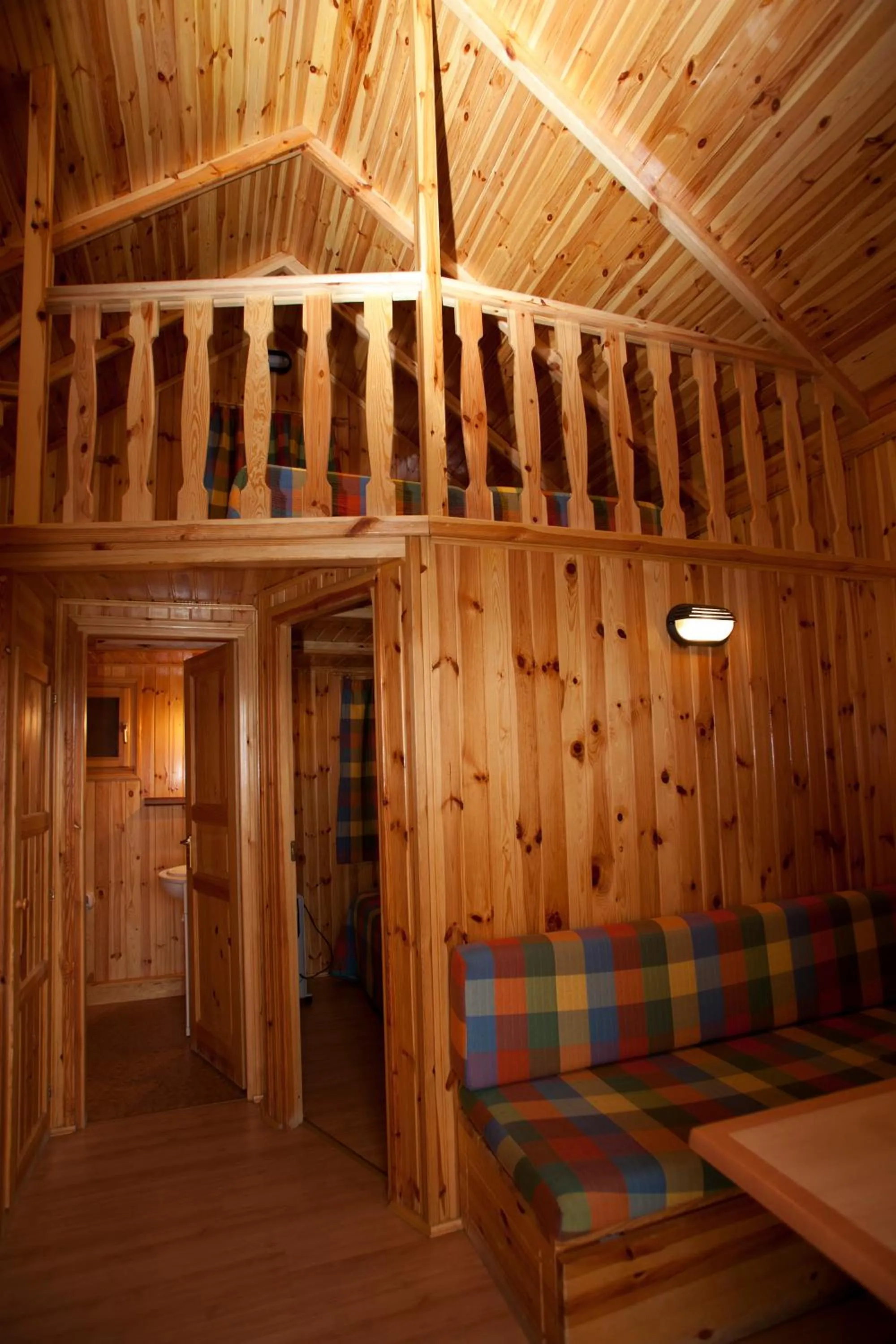 Living room in Bungalows y Mobil Homes Camping Regio