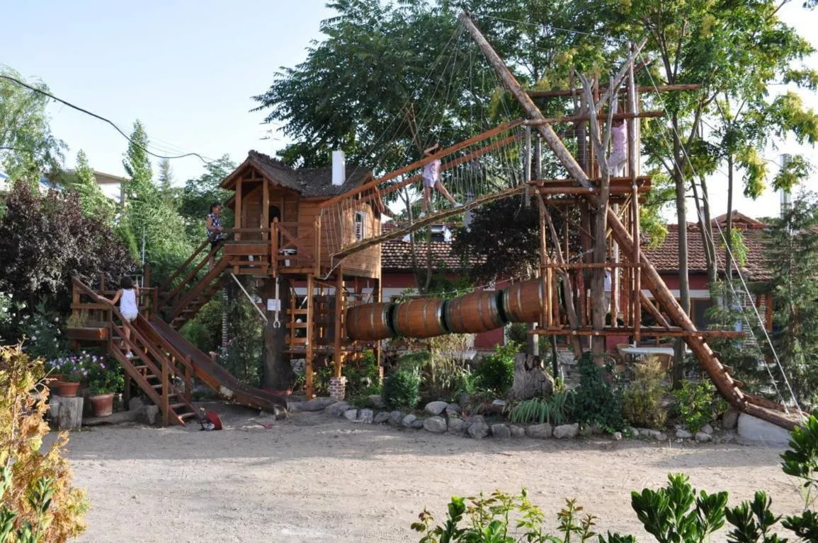 Children play ground in Hospedium Hacienda Las Cavas