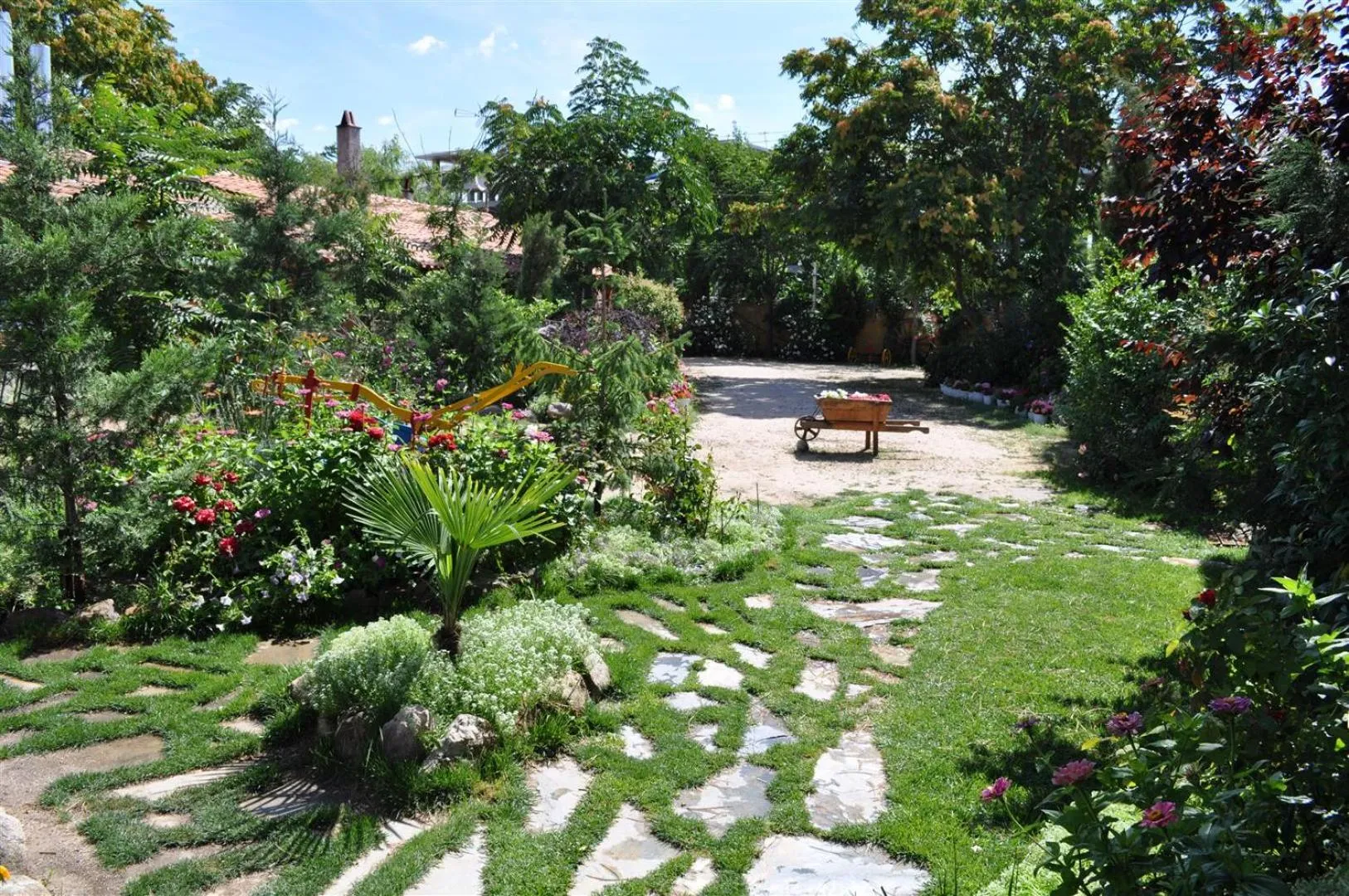 Garden in Hospedium Hacienda Las Cavas