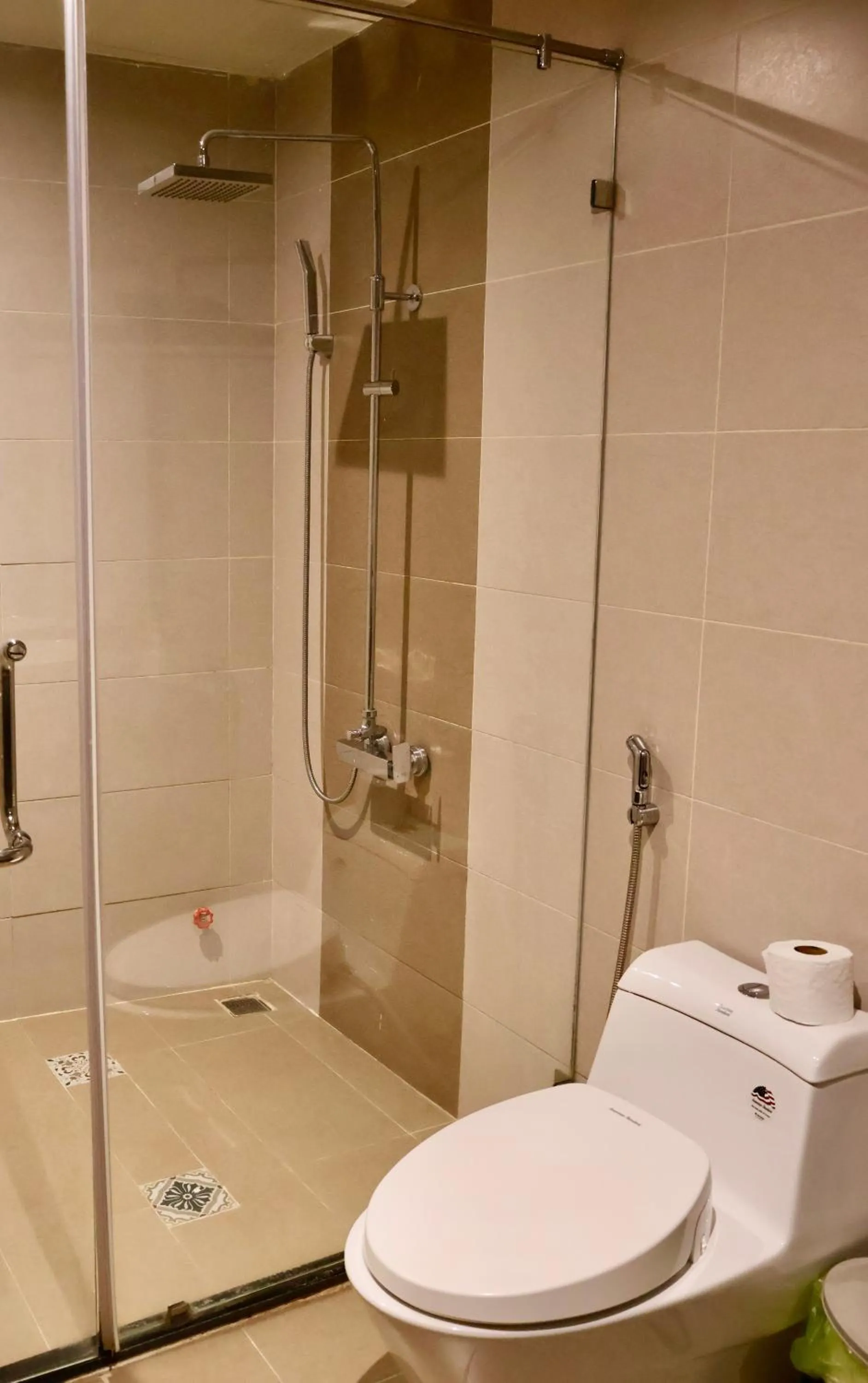 Shower in Soleil House