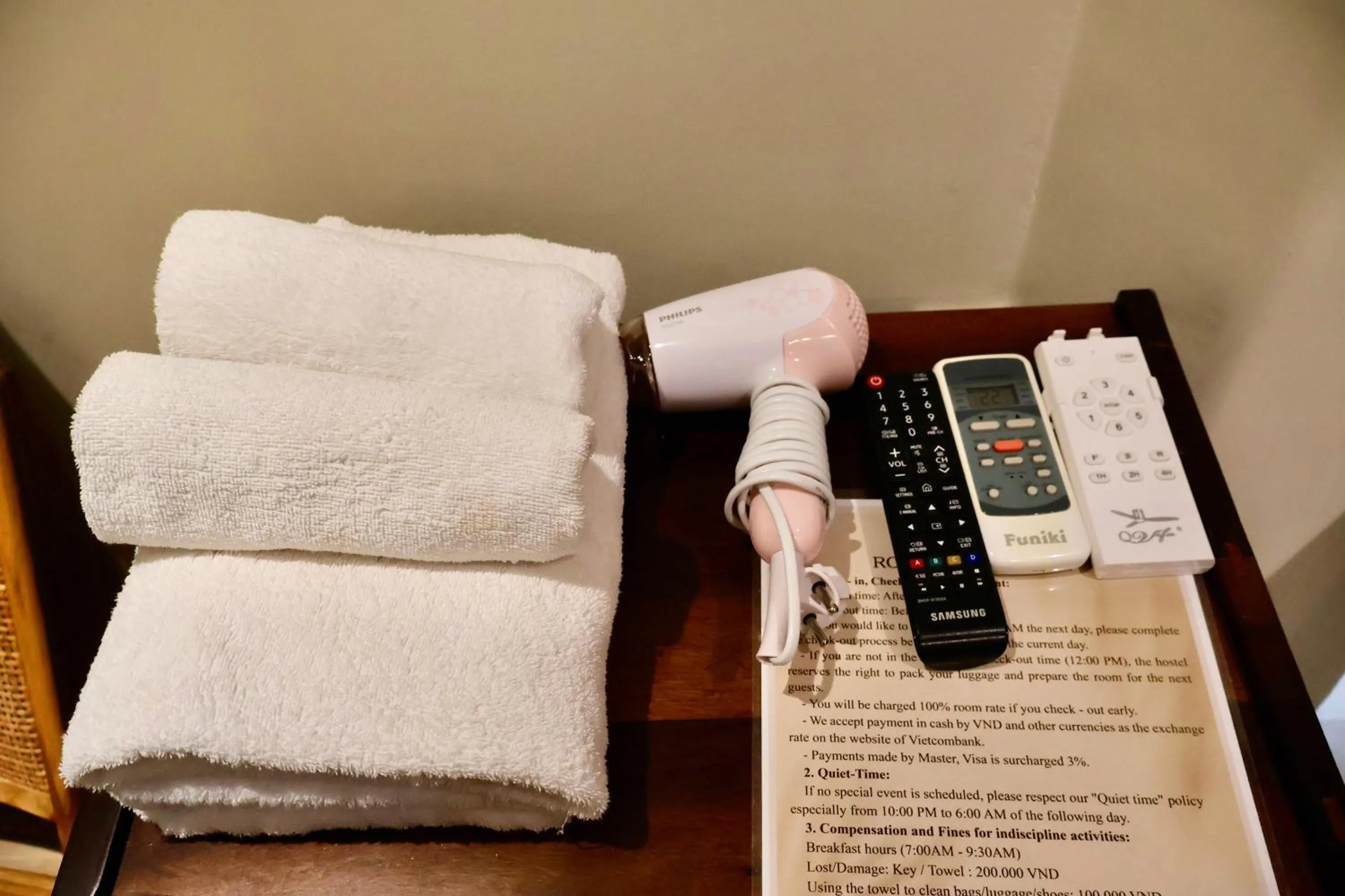 towels in Soleil House