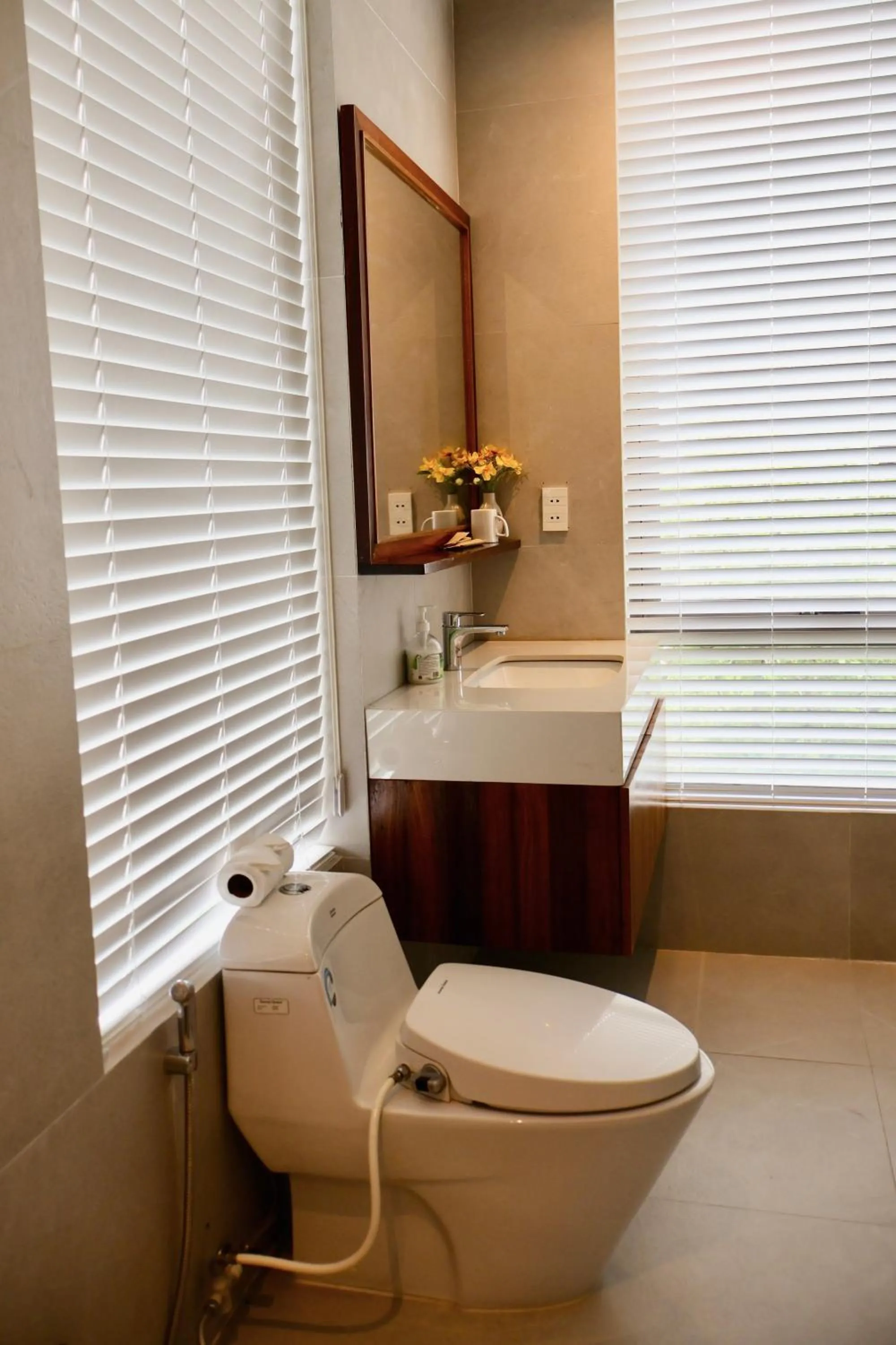 Toilet in Soleil House