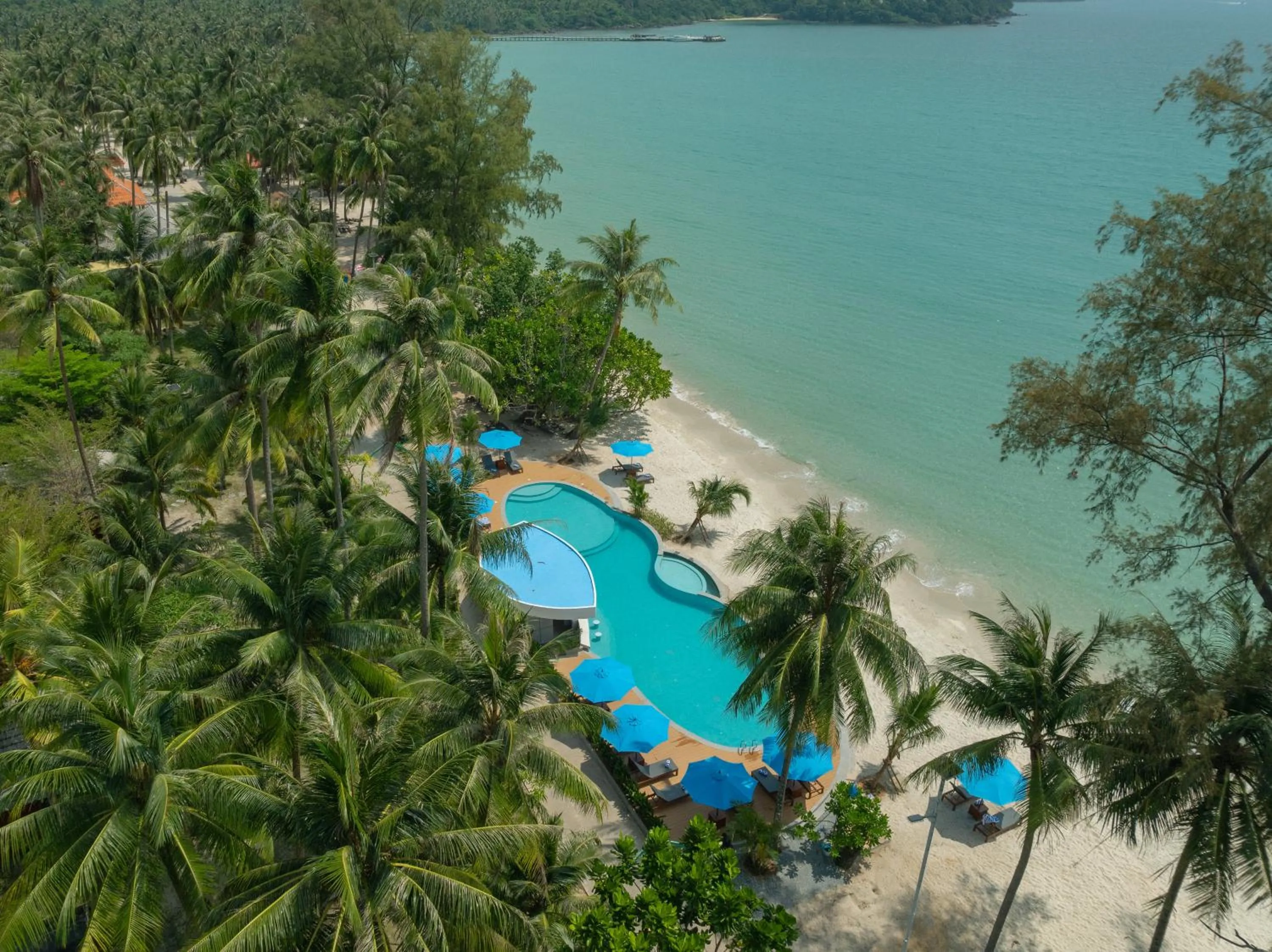 Swimming pool in Mafiya Resort
