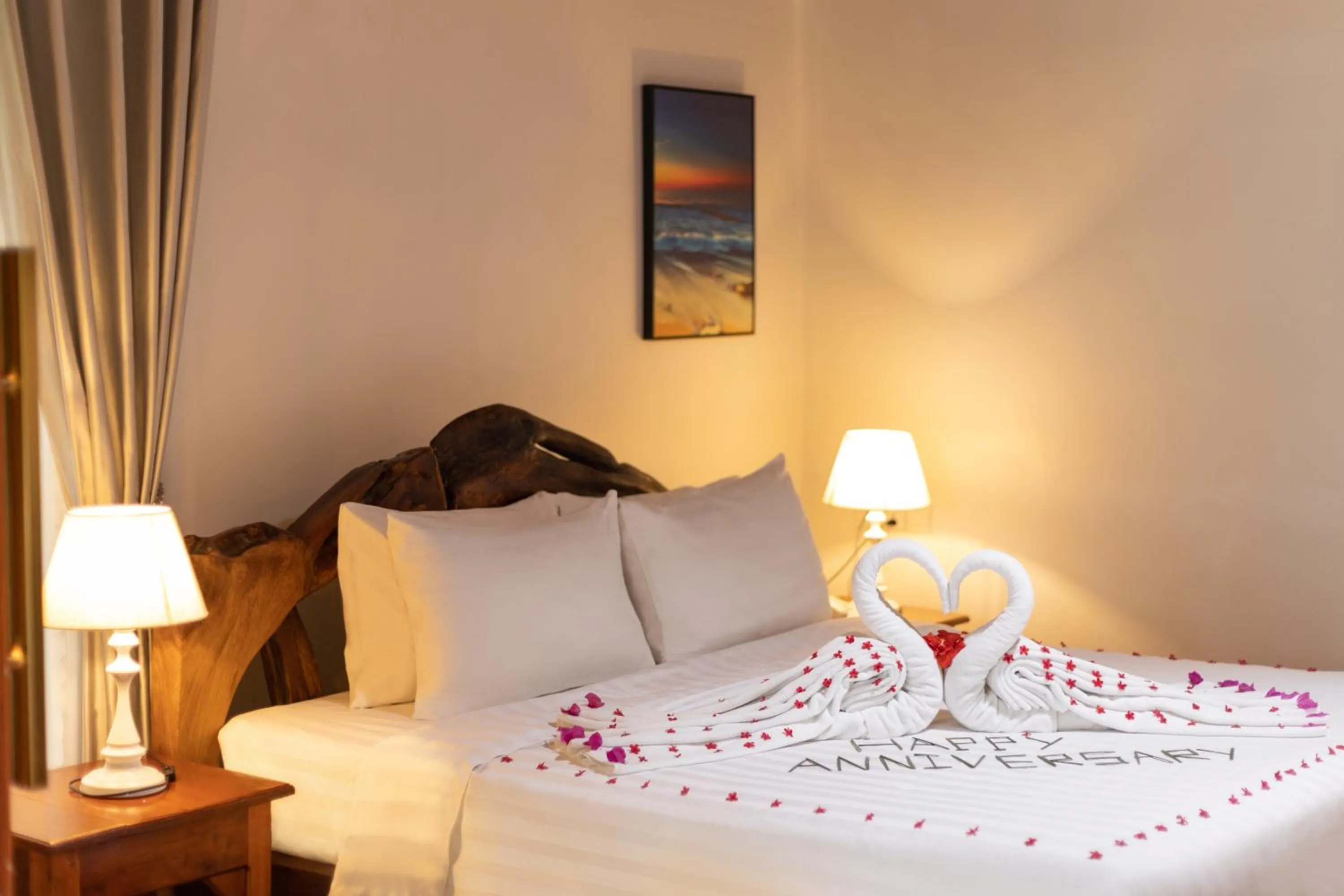 Bedroom, Bed in Mafiya Resort