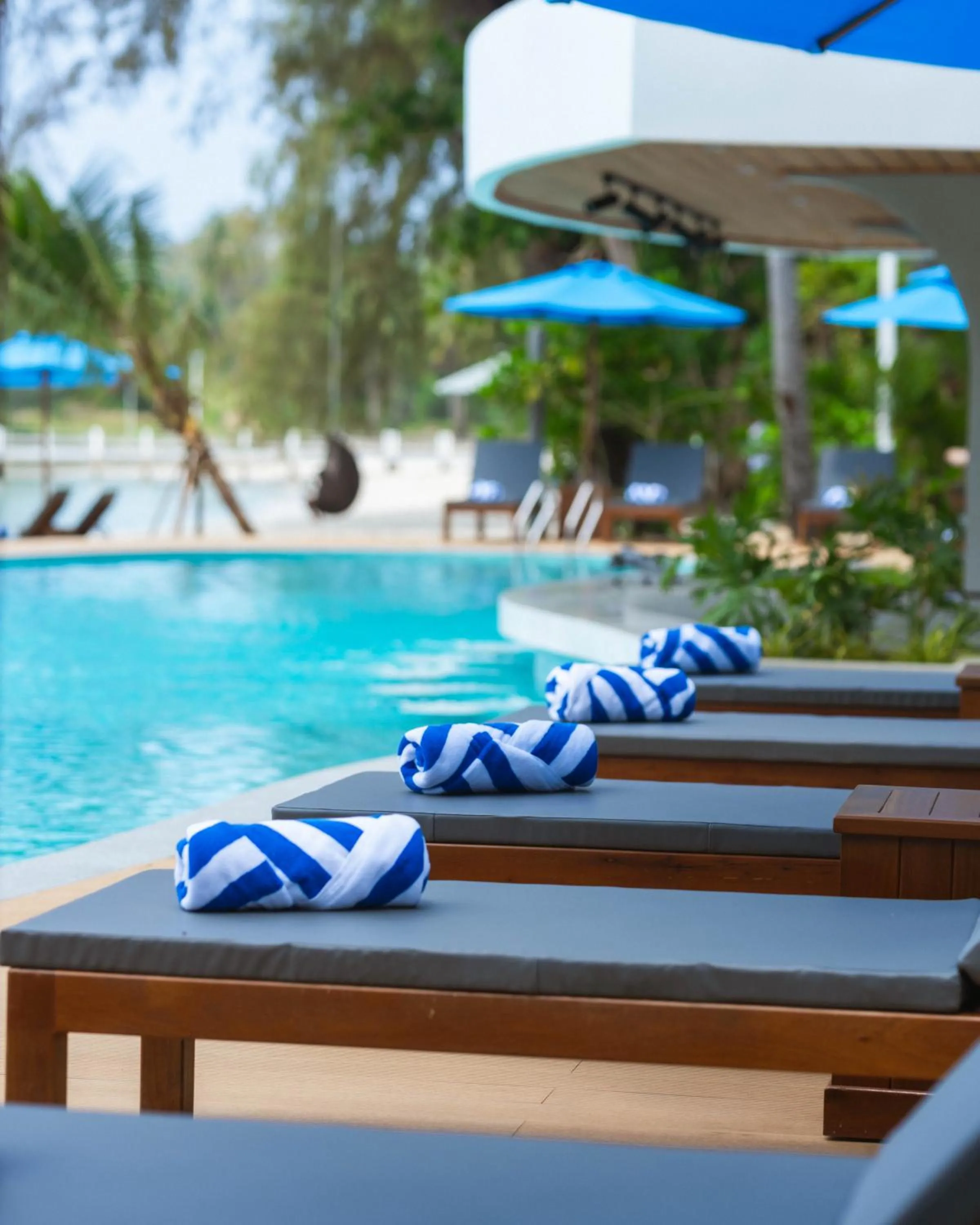 Swimming pool in Mafiya Resort