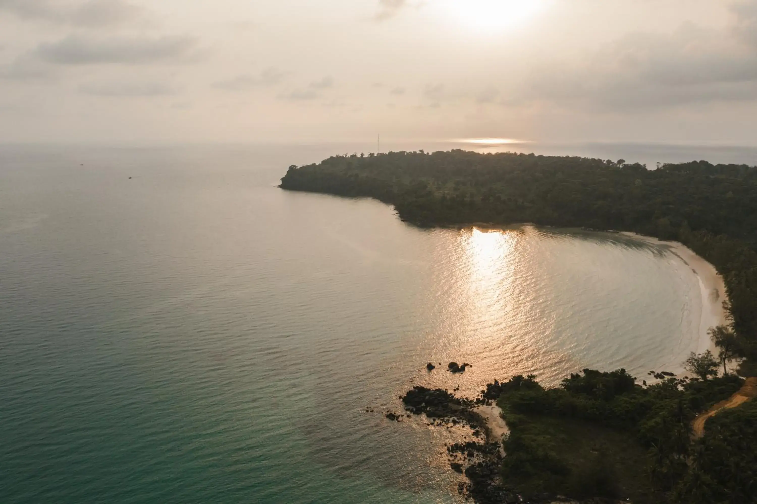 Bird's eye view in Mafiya Resort Bird's eye view in Mafiya Resort