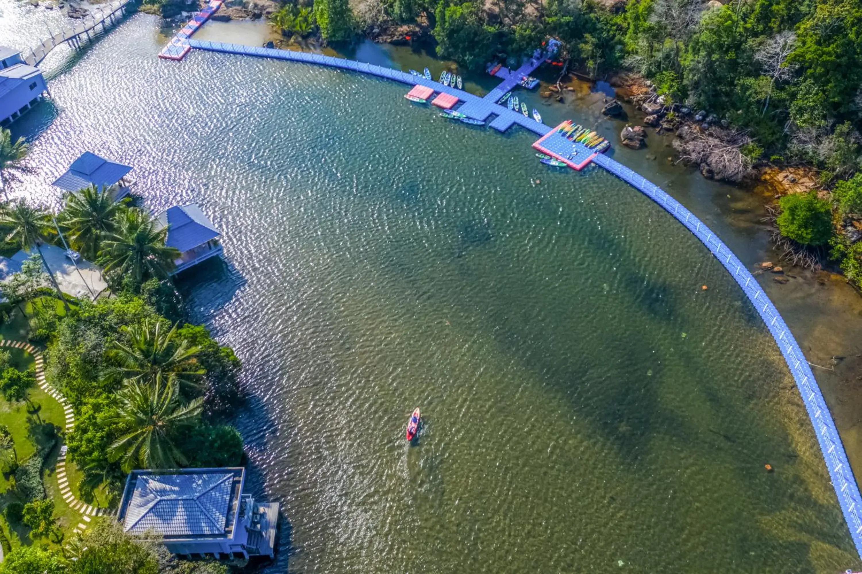 Bird's eye view in Mafiya Resort Bird's eye view in Mafiya Resort