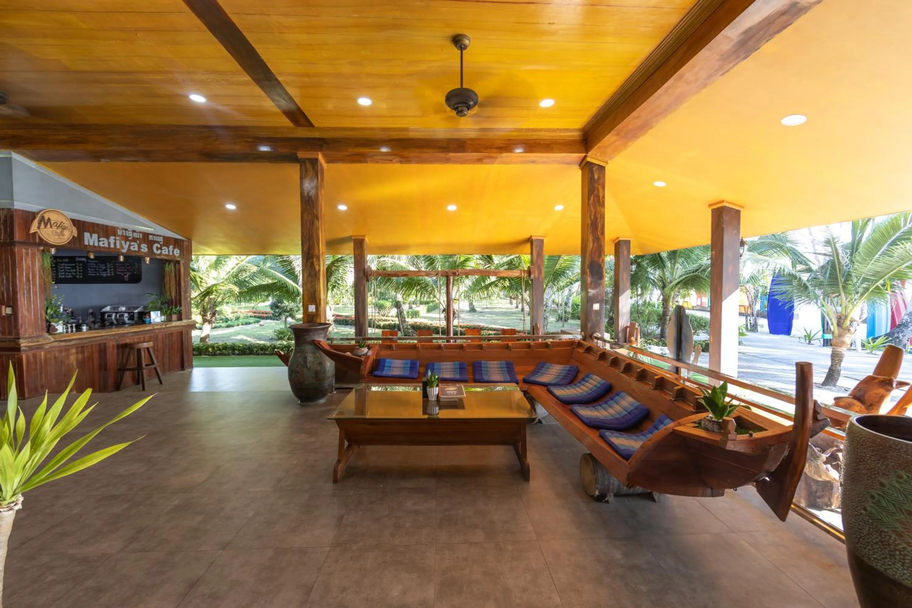 Lobby or reception in Mafiya Resort