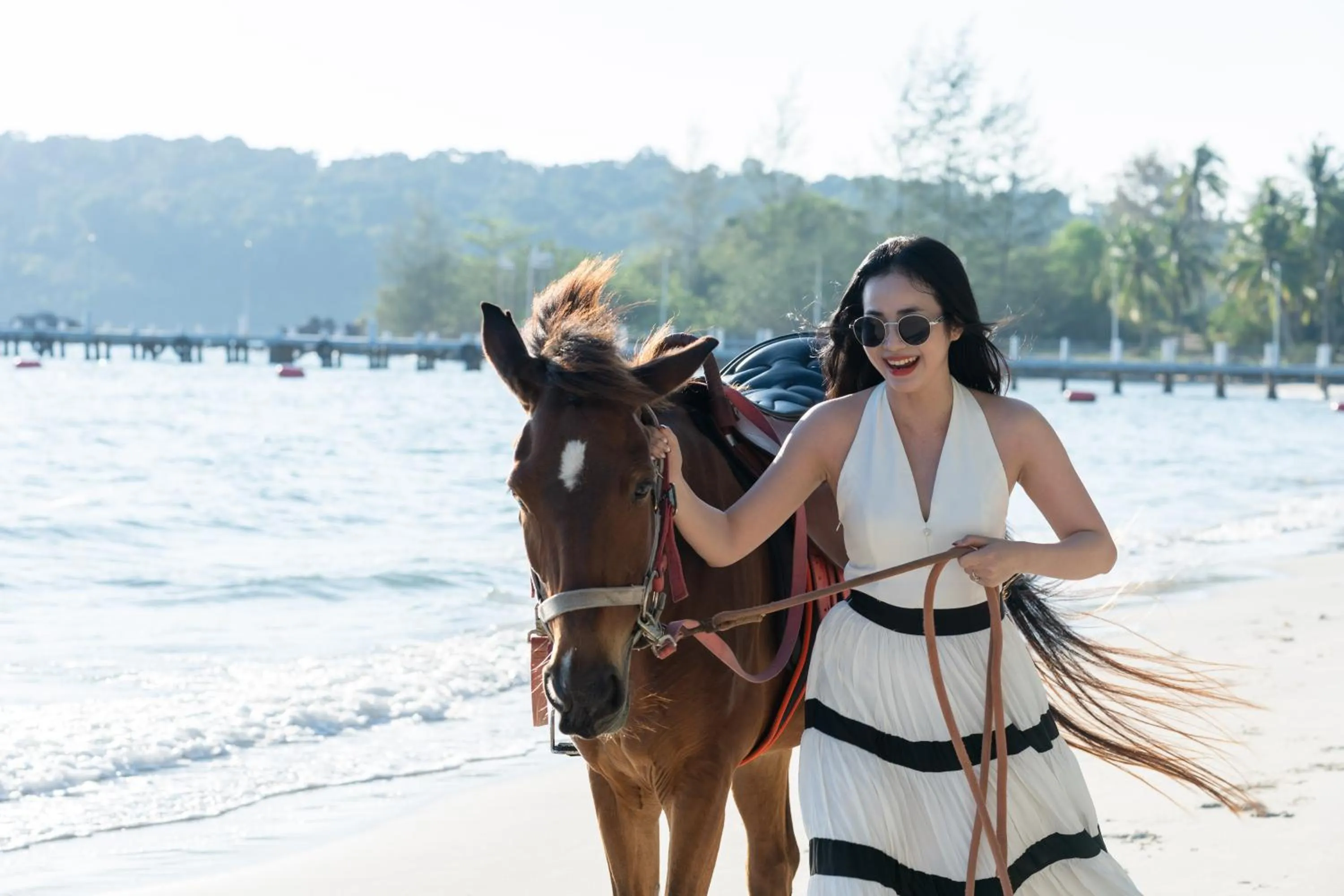 Horse-riding in Mafiya Resort