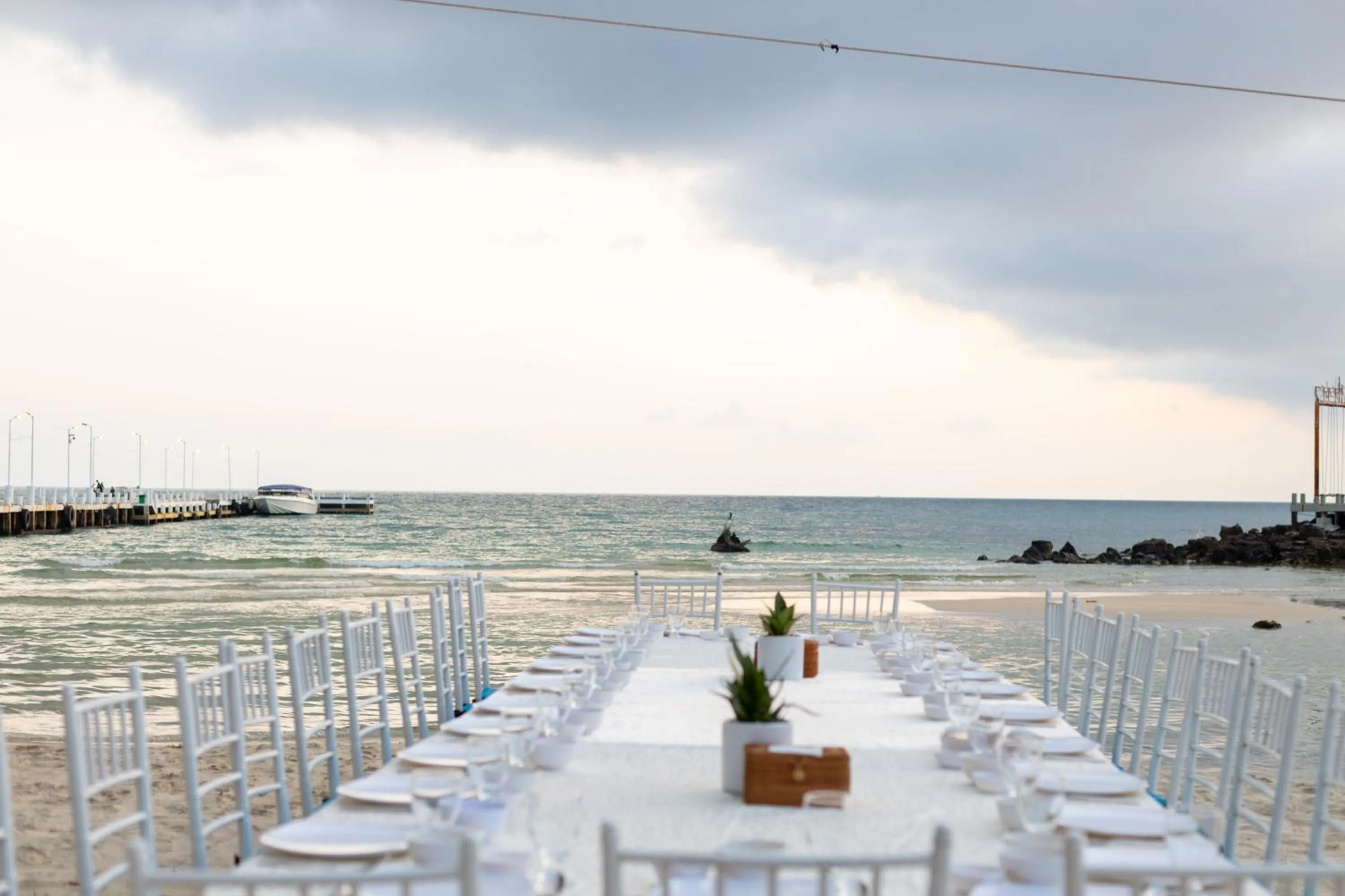 Dining area in Mafiya Resort