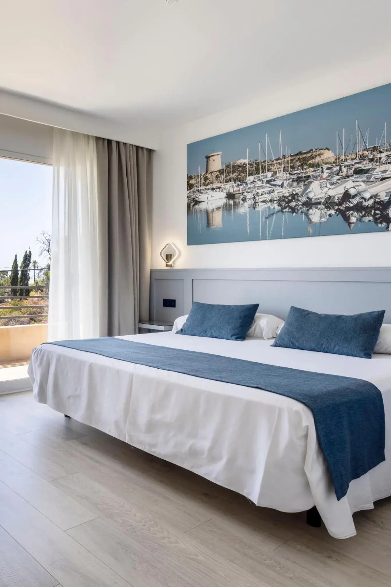 Bed in Hospedium Hotel Abril Bed in Hospedium Hotel Abril