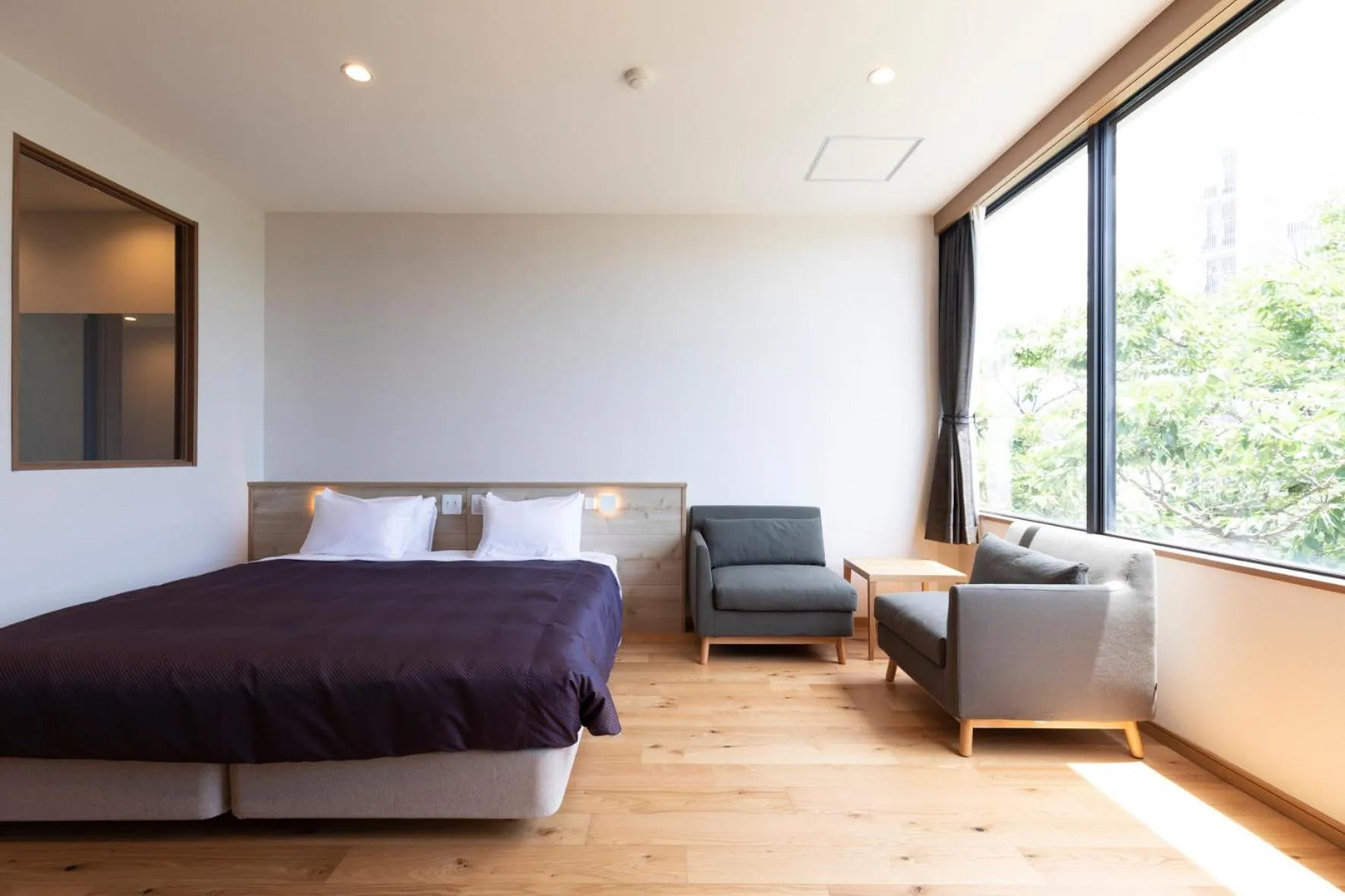 Bedroom, Bed in 宮島離れの宿 IBUKU -Miyajima Hanare no Yado IBUKU-